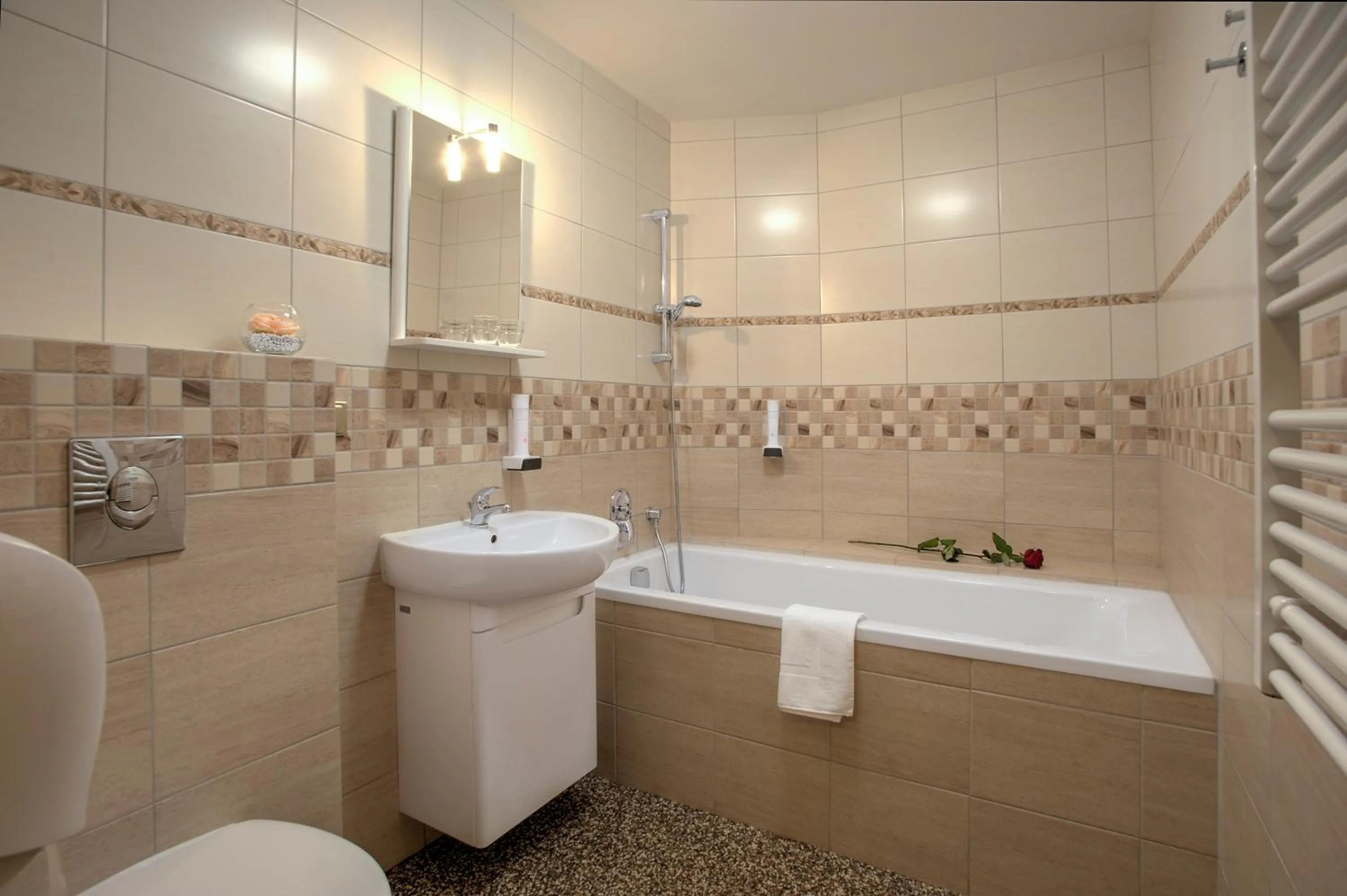 Bathroom in Spa Hotel MILLENIUM Karlovy Vary