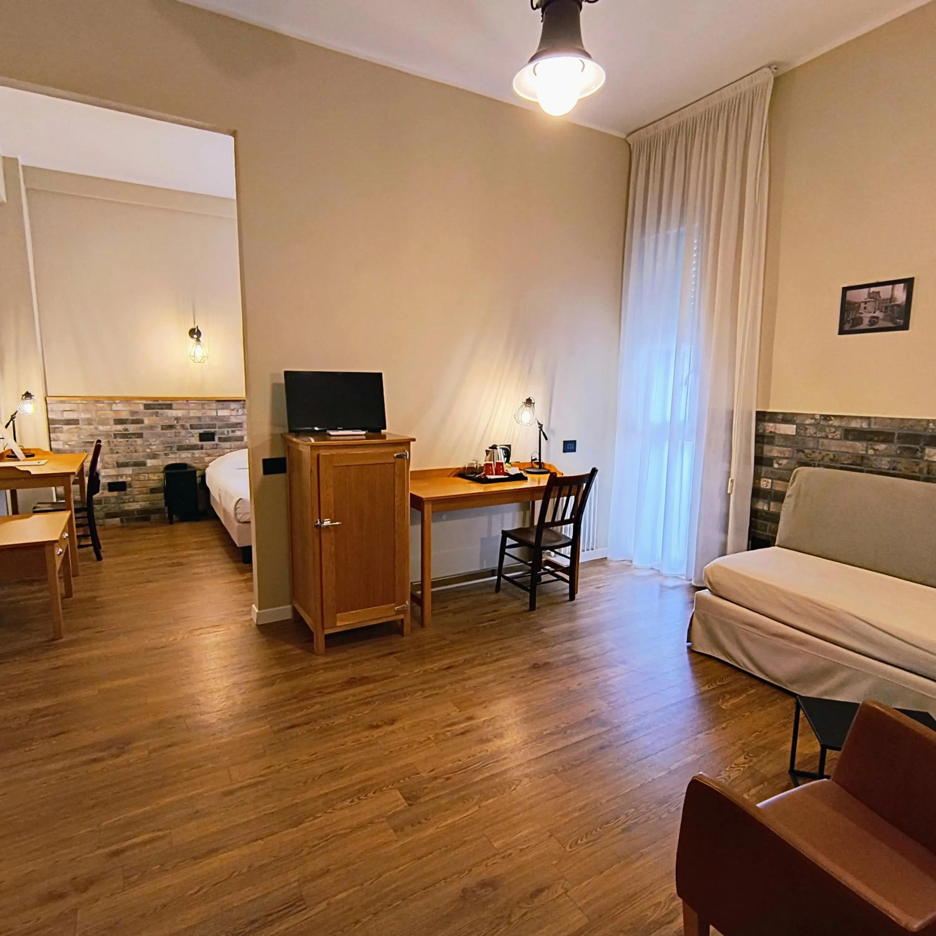 Bed in Hotel Miramonti