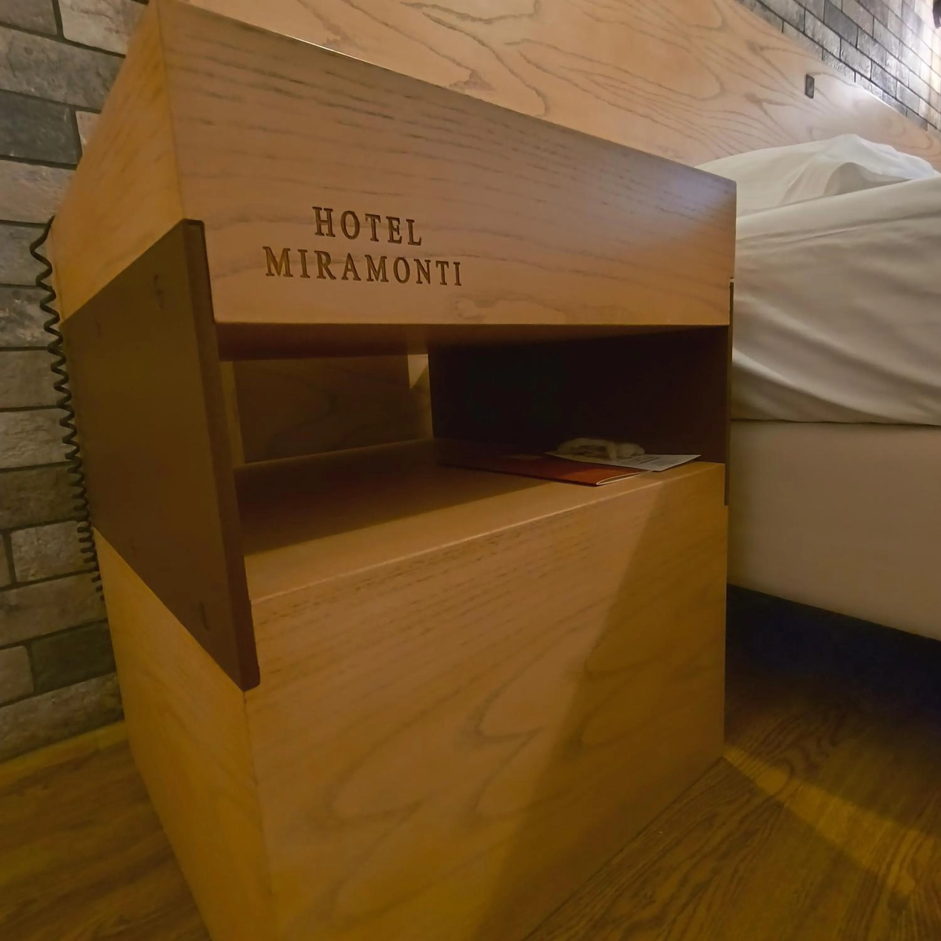 Bed in Hotel Miramonti