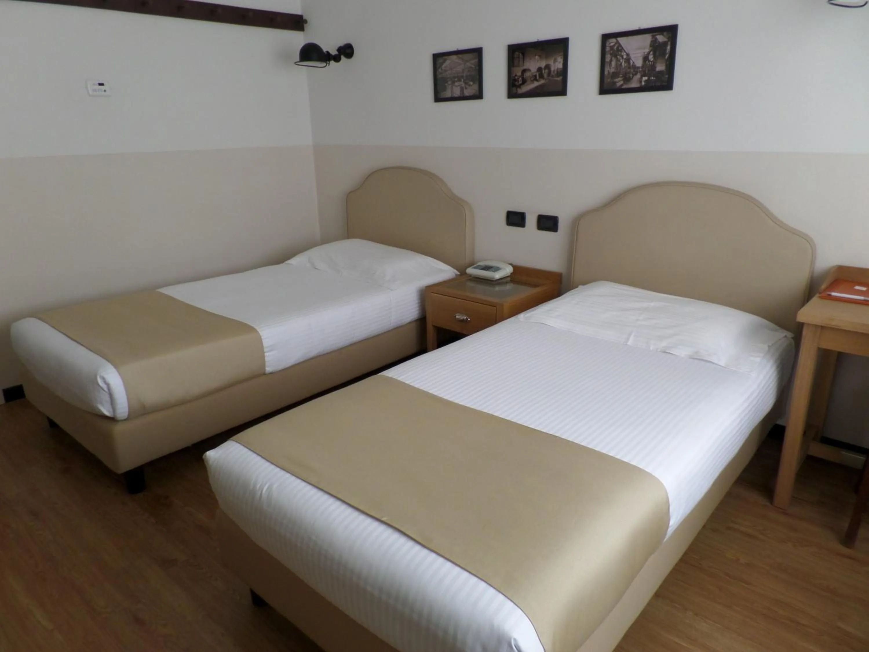 Bed in Hotel Miramonti