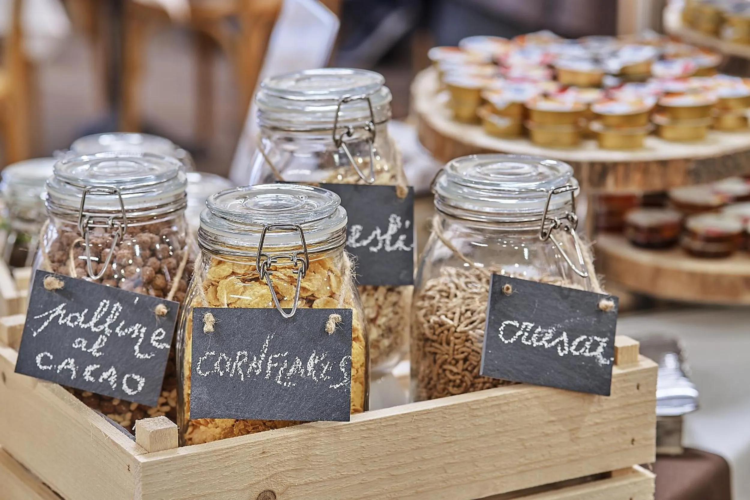 Buffet breakfast in Hotel Miramonti