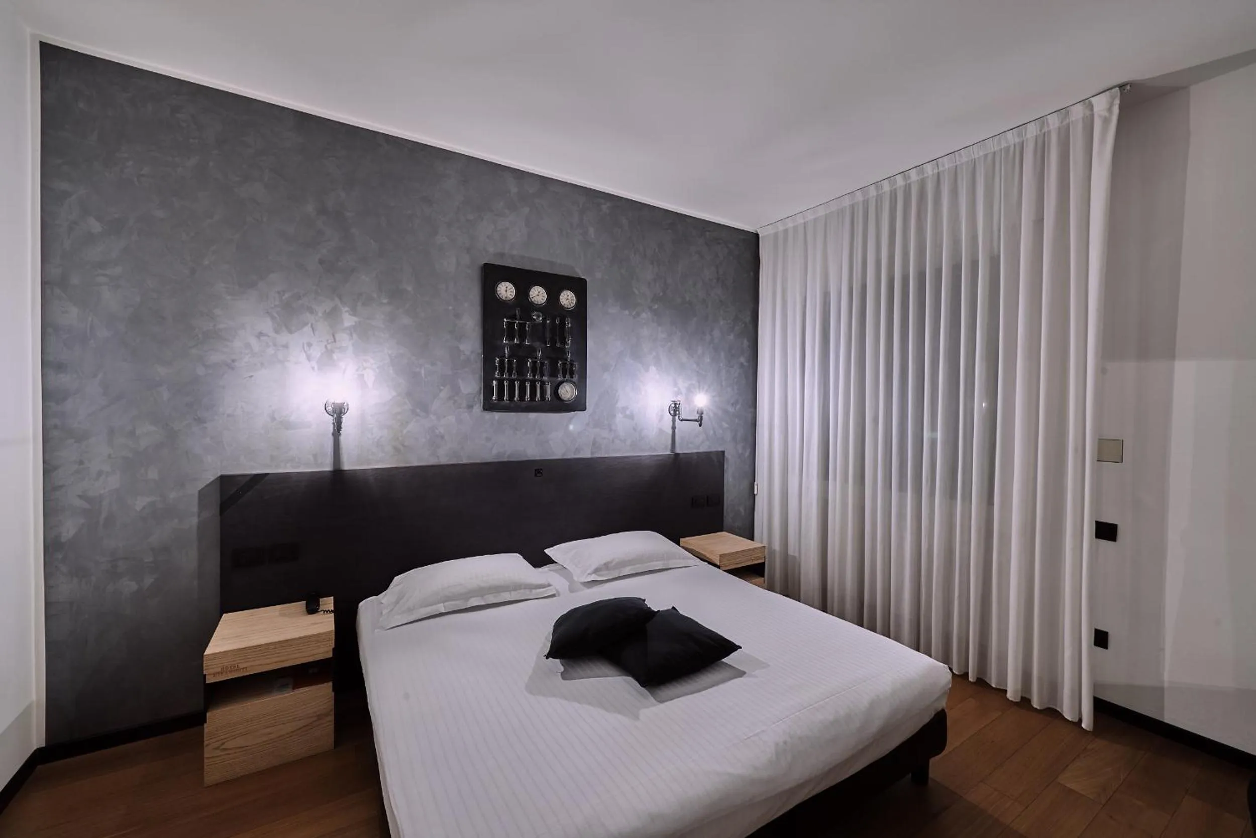 Bed in Hotel Miramonti