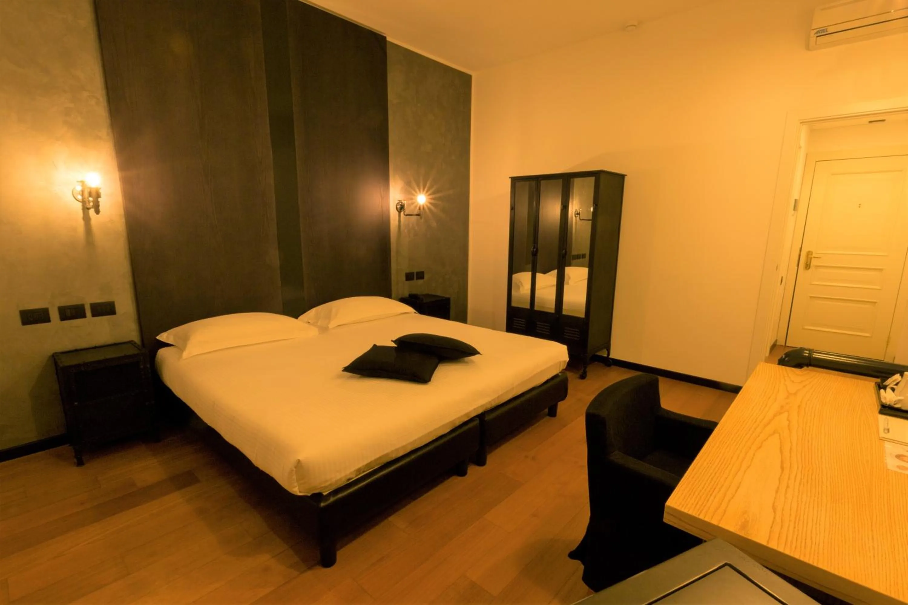 Bed in Hotel Miramonti