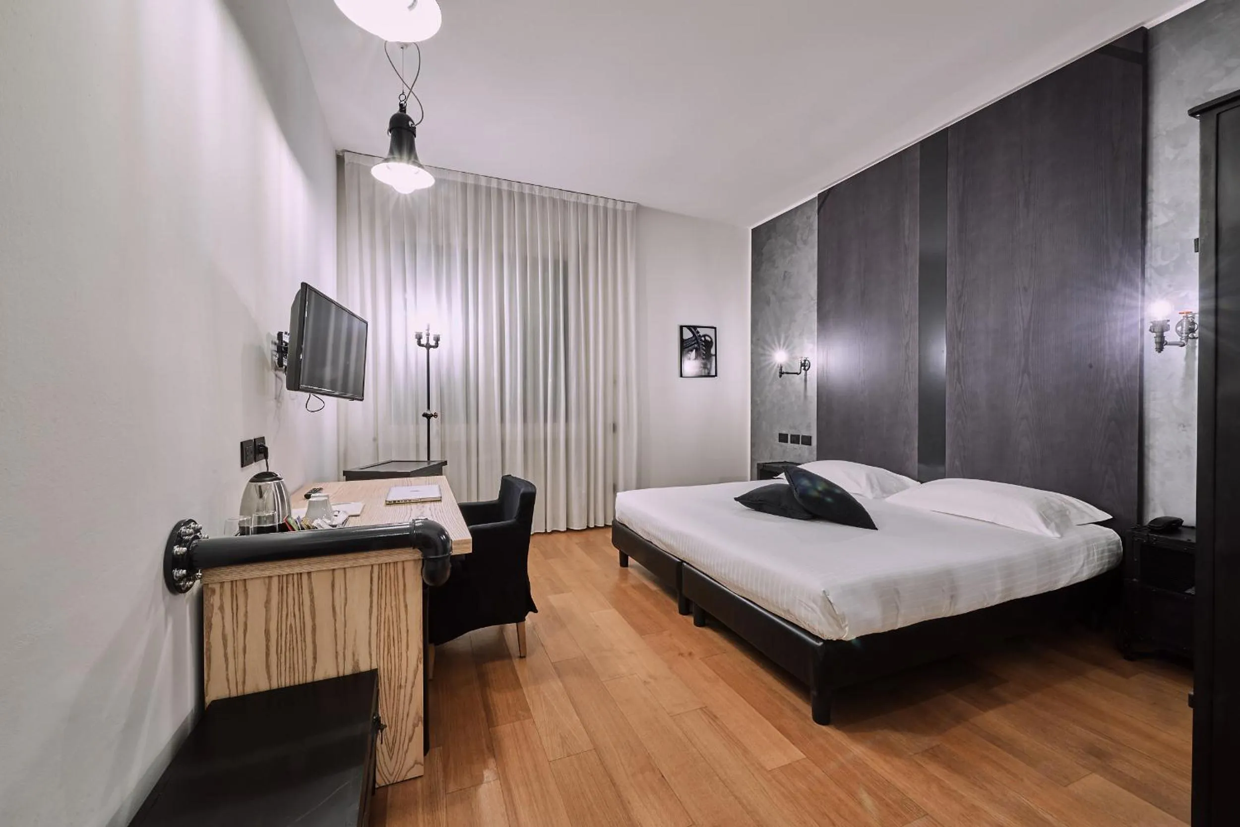 Bed in Hotel Miramonti