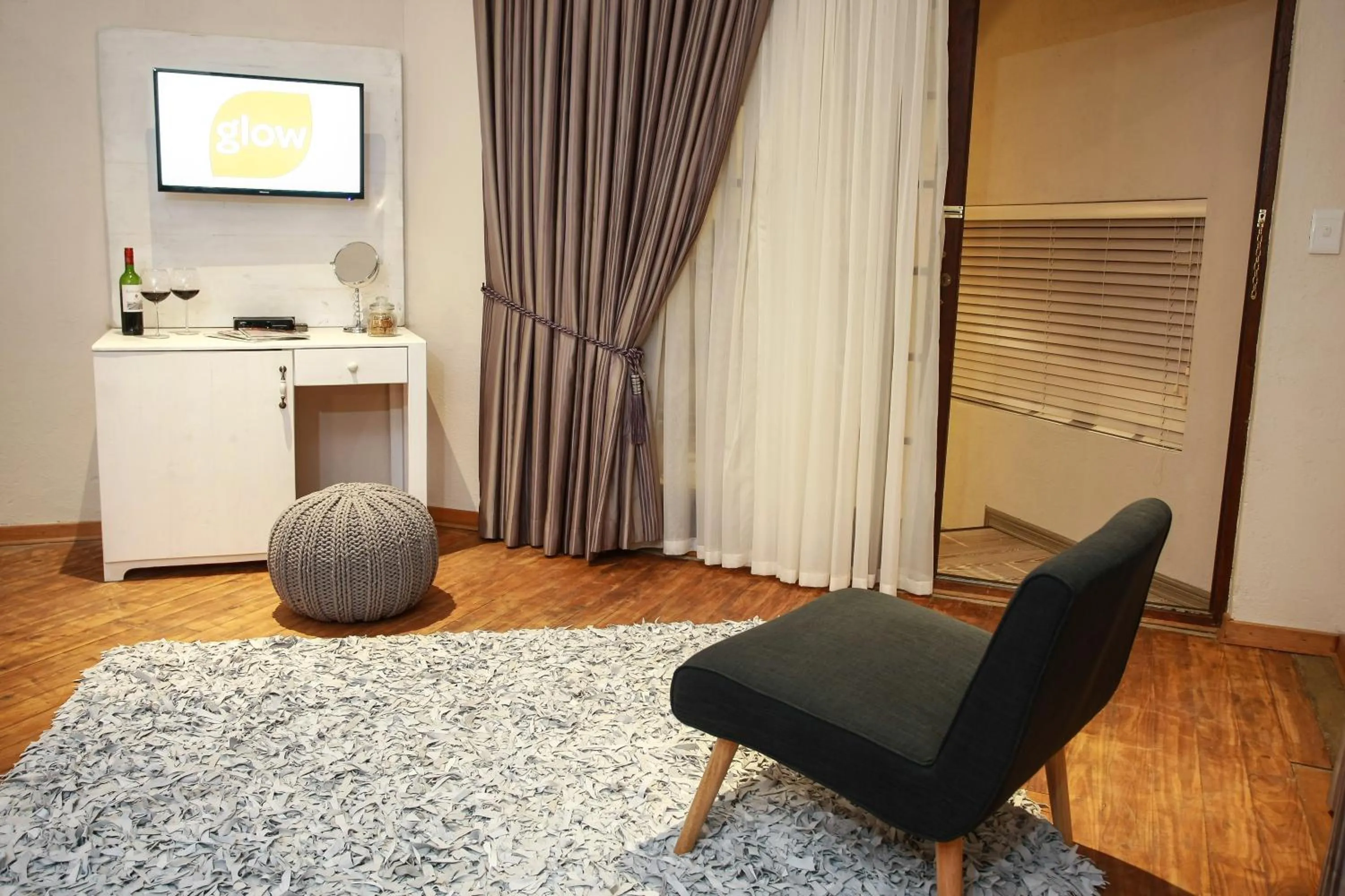 Seating area in Woodlands Guest House