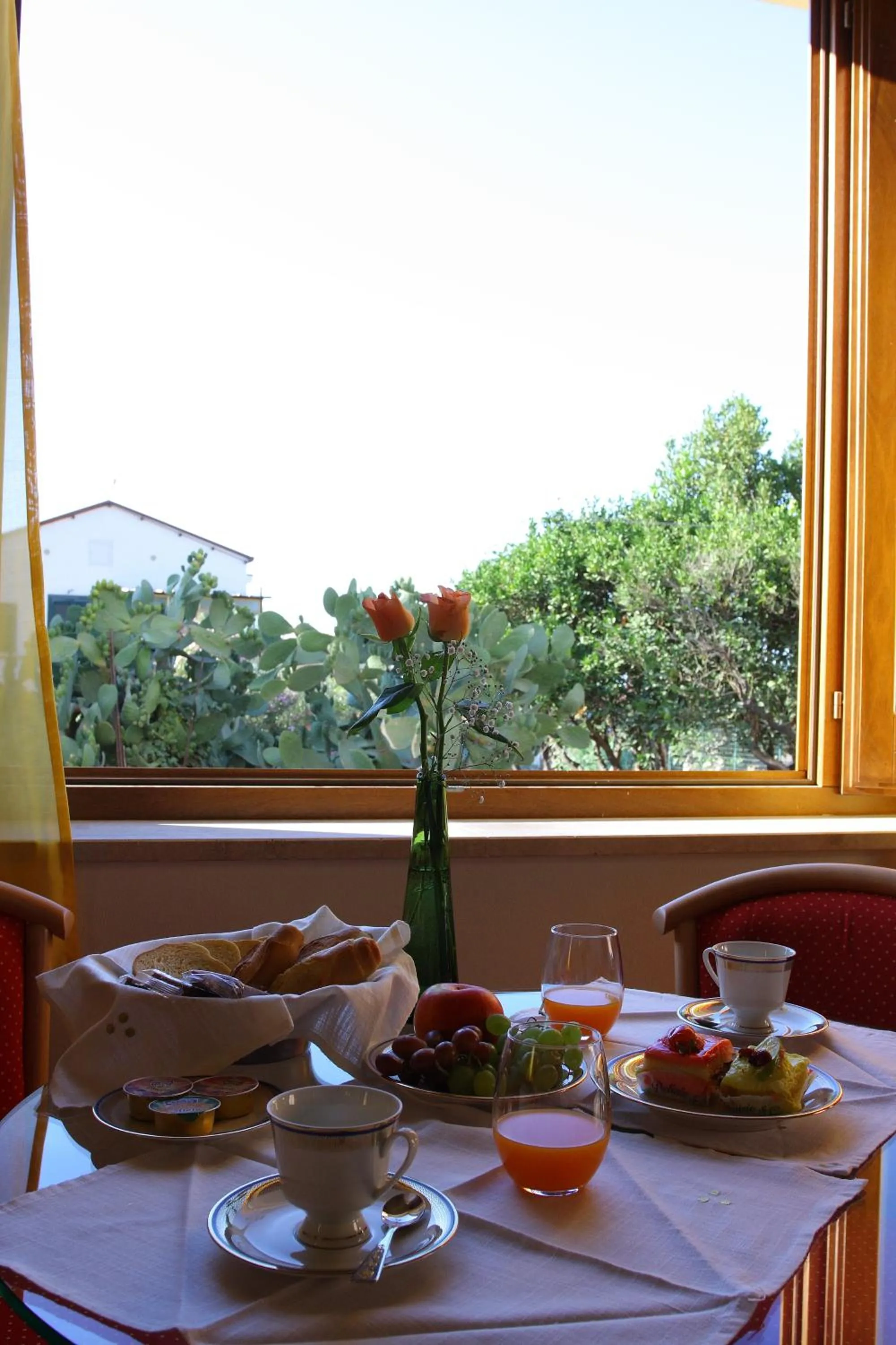 Food and drinks in Villa Margherita