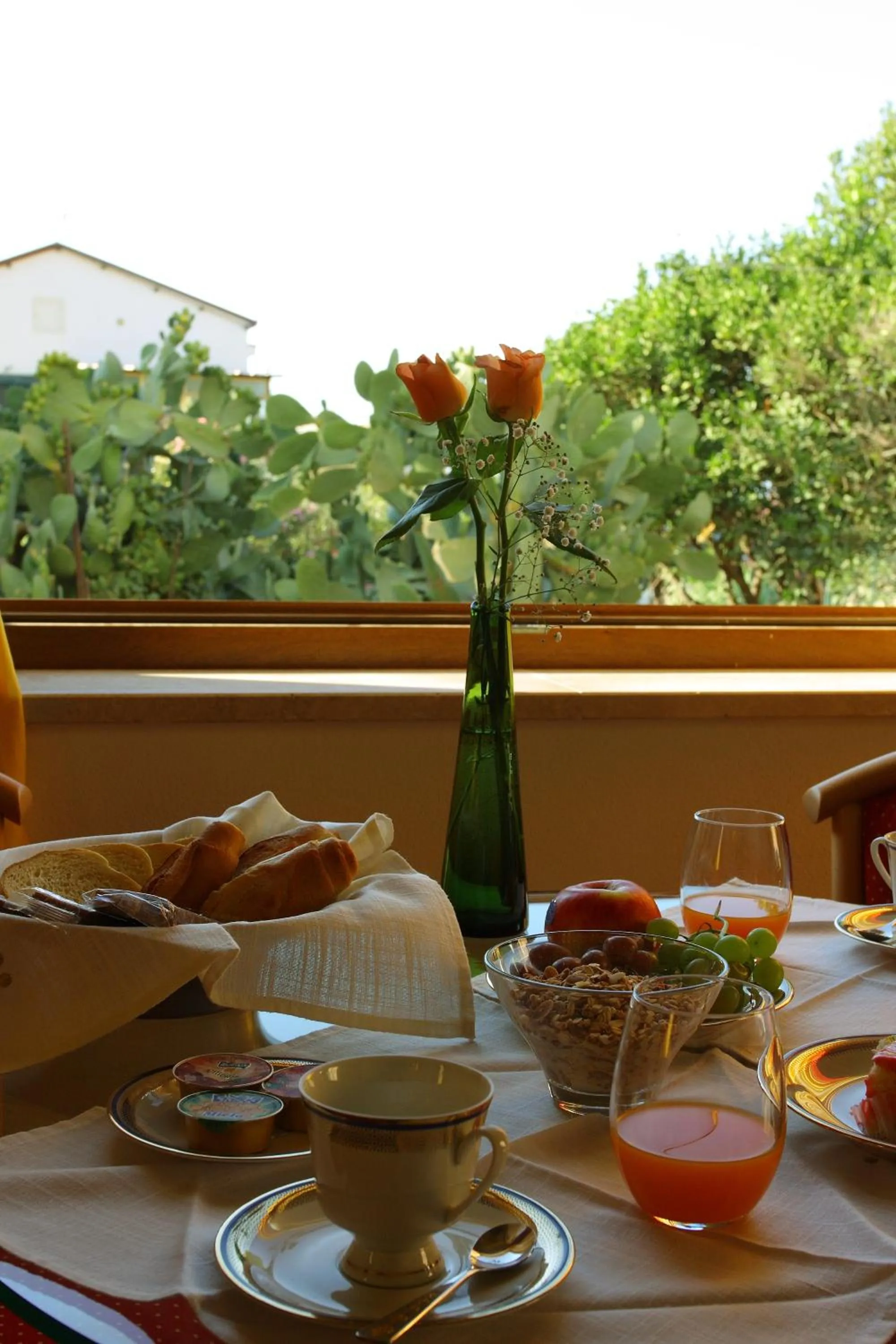Food close-up in Villa Margherita