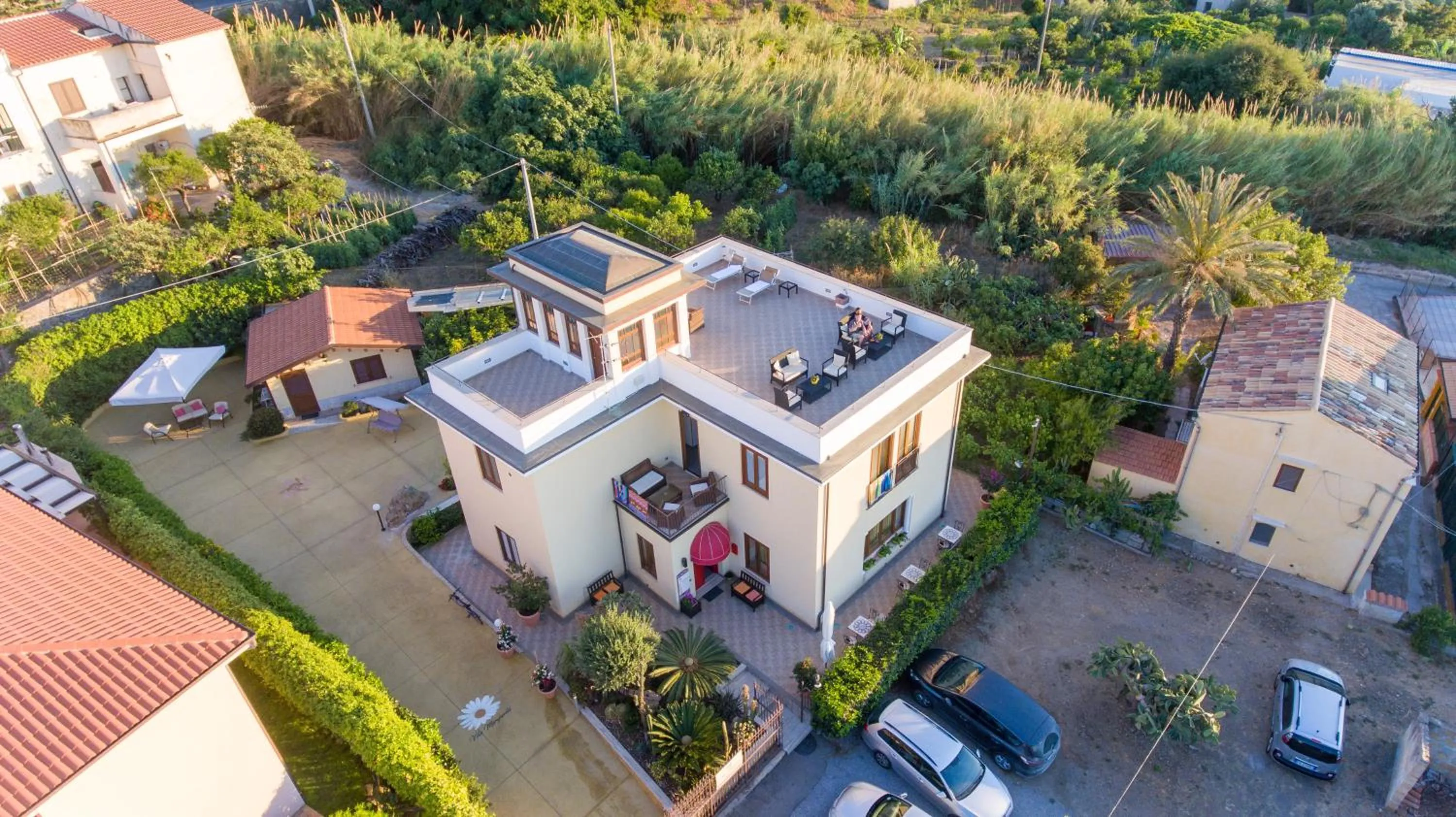 Balcony/Terrace in Villa Margherita