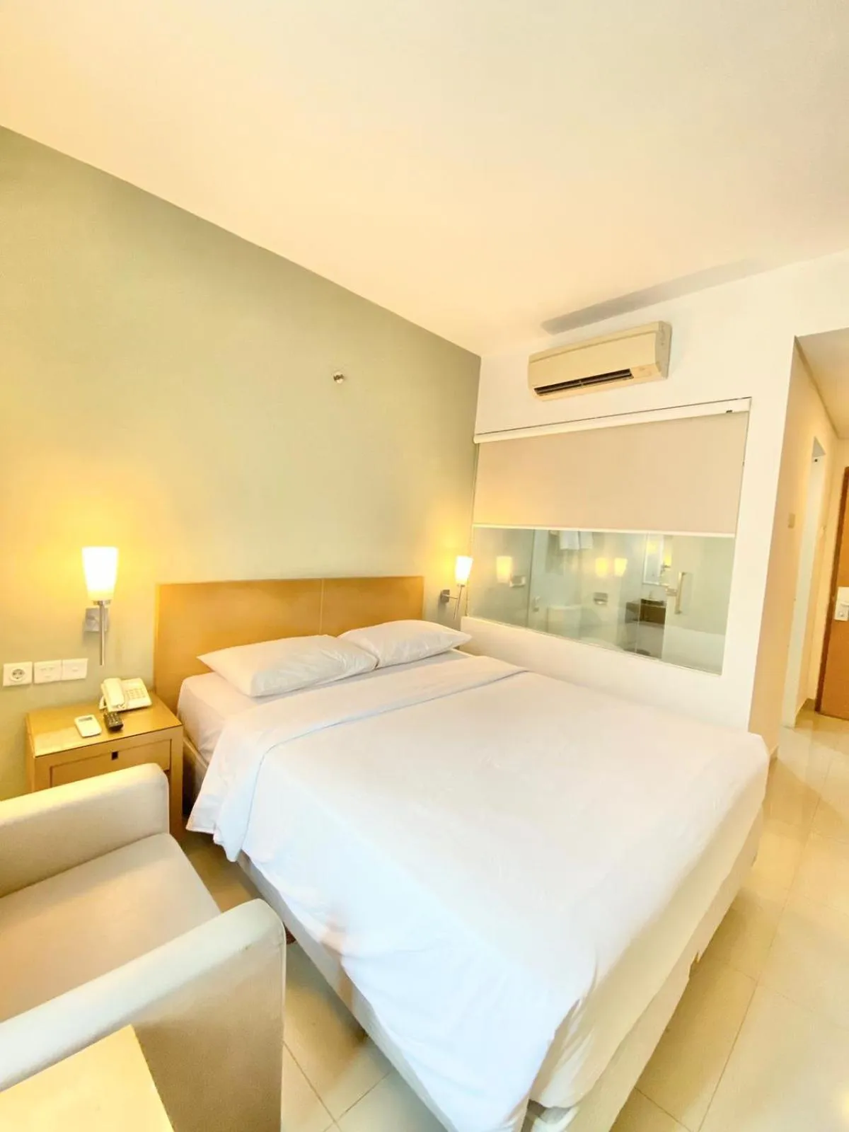Bedroom, Bed in Triniti Hotel Gajah Mada