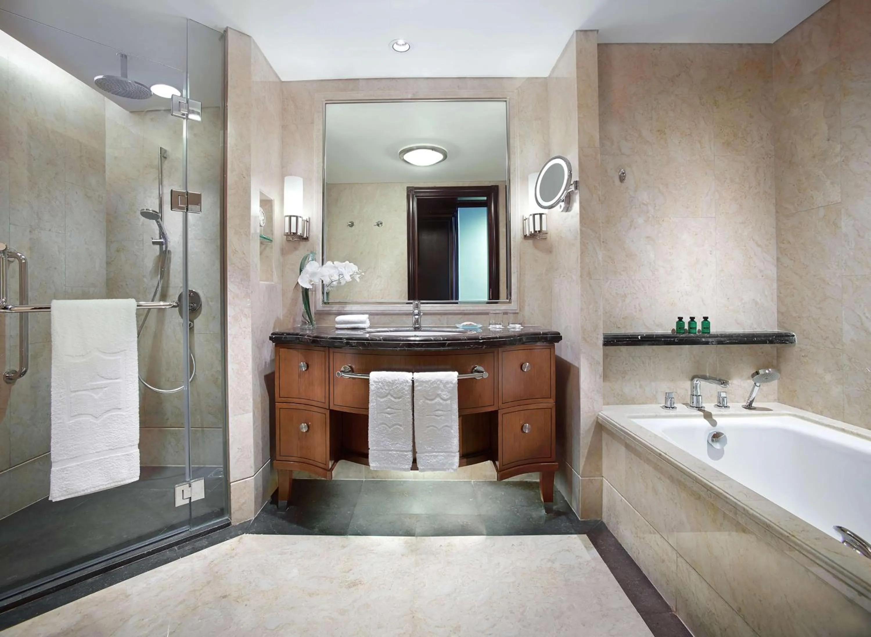 Bathroom in Shangri-La Jakarta