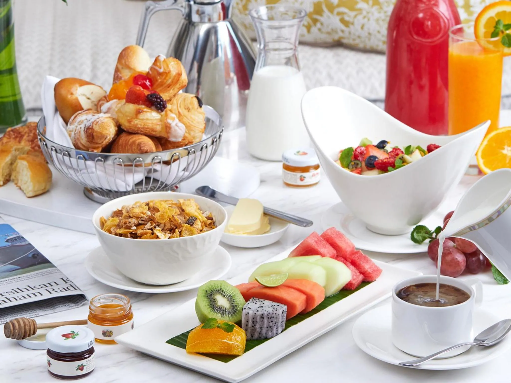 Food close-up in Shangri-La Jakarta