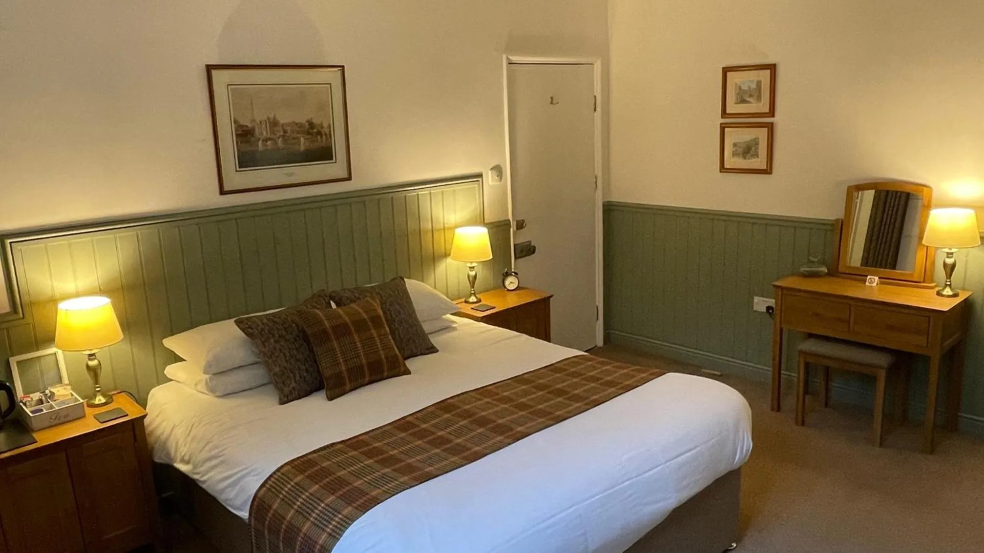 Decorative detail, Bed in Ashdale Guesthouse