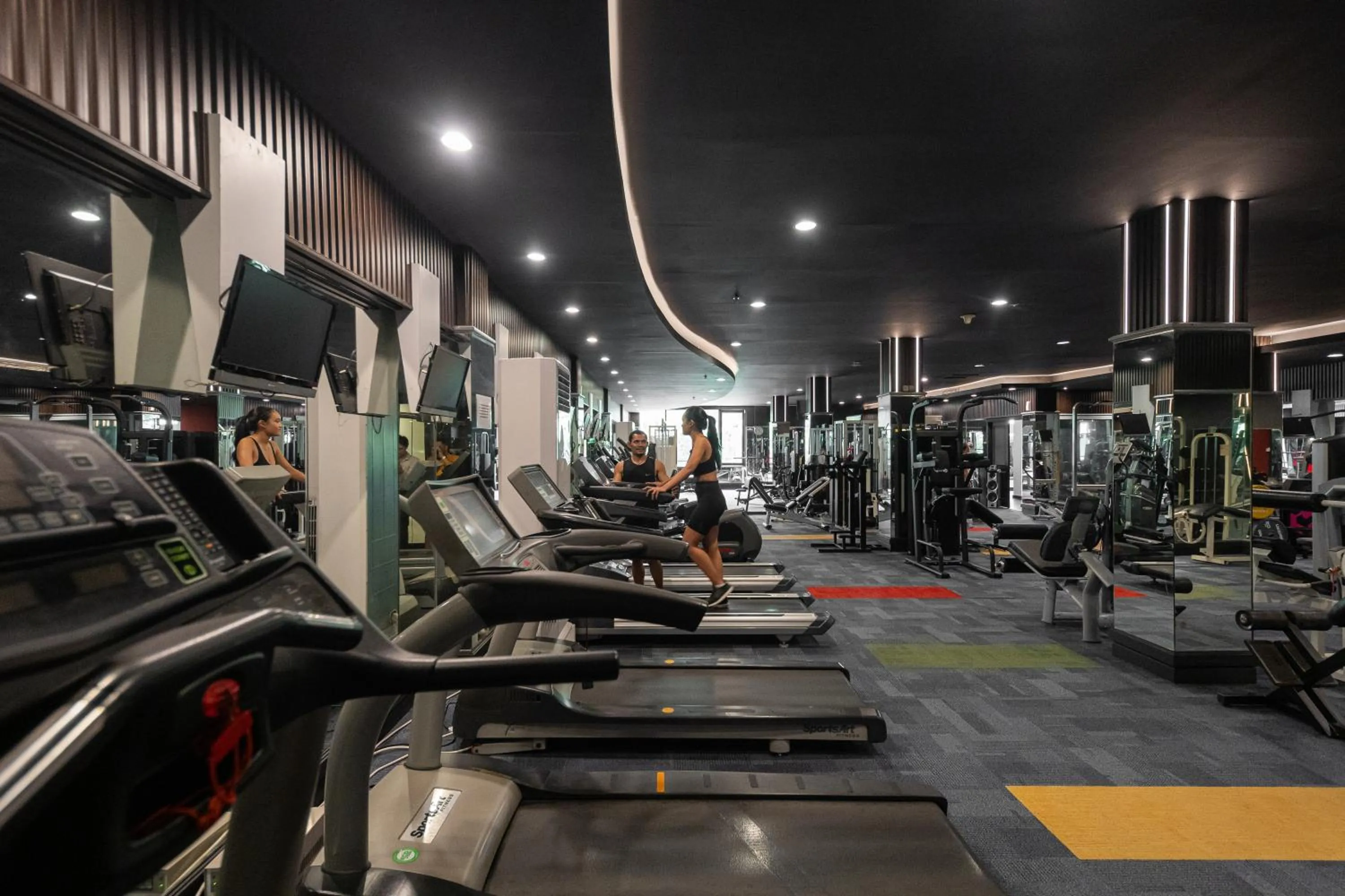 Fitness centre/facilities in Prime Plaza Hotel Sanur – Bali