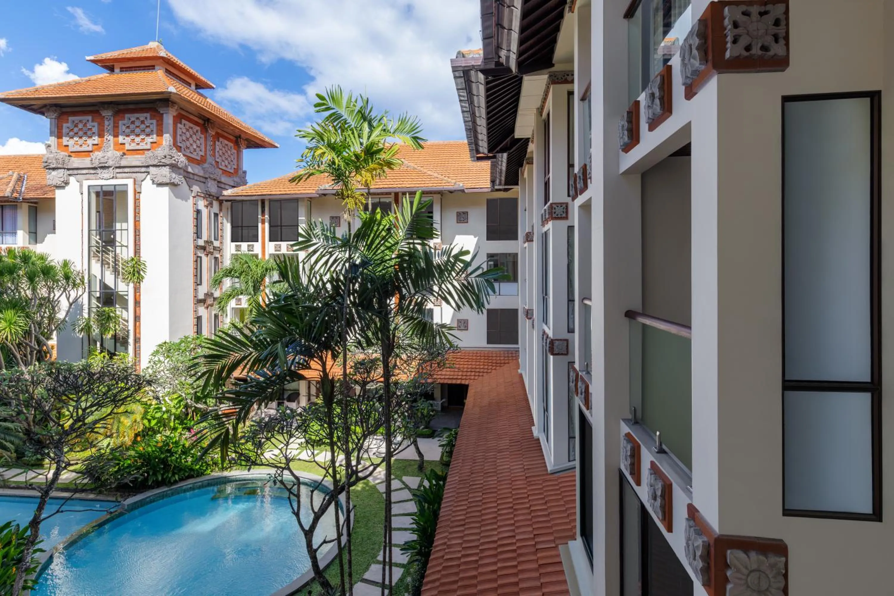 Balcony/Terrace in Prime Plaza Hotel Sanur – Bali