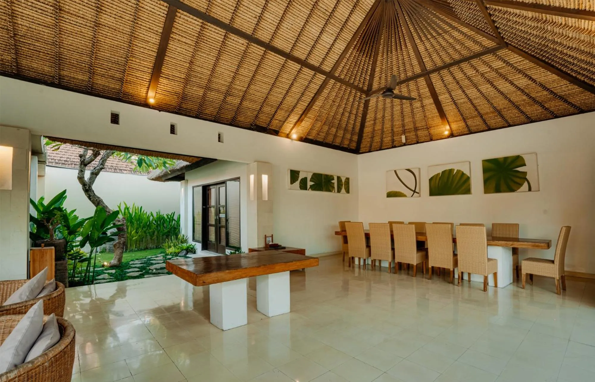 Living room in Bvilla Spa