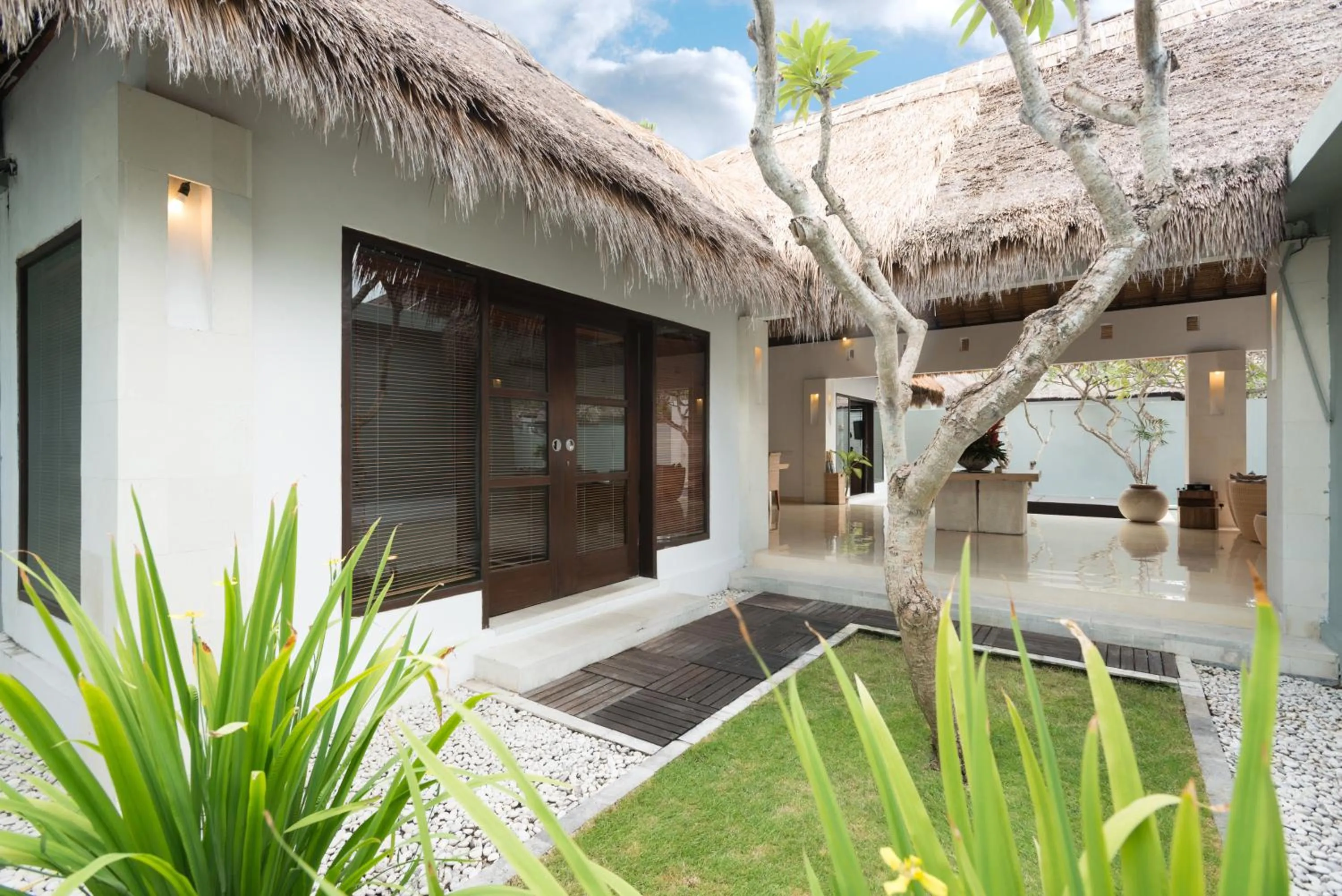 Garden in Bvilla Spa