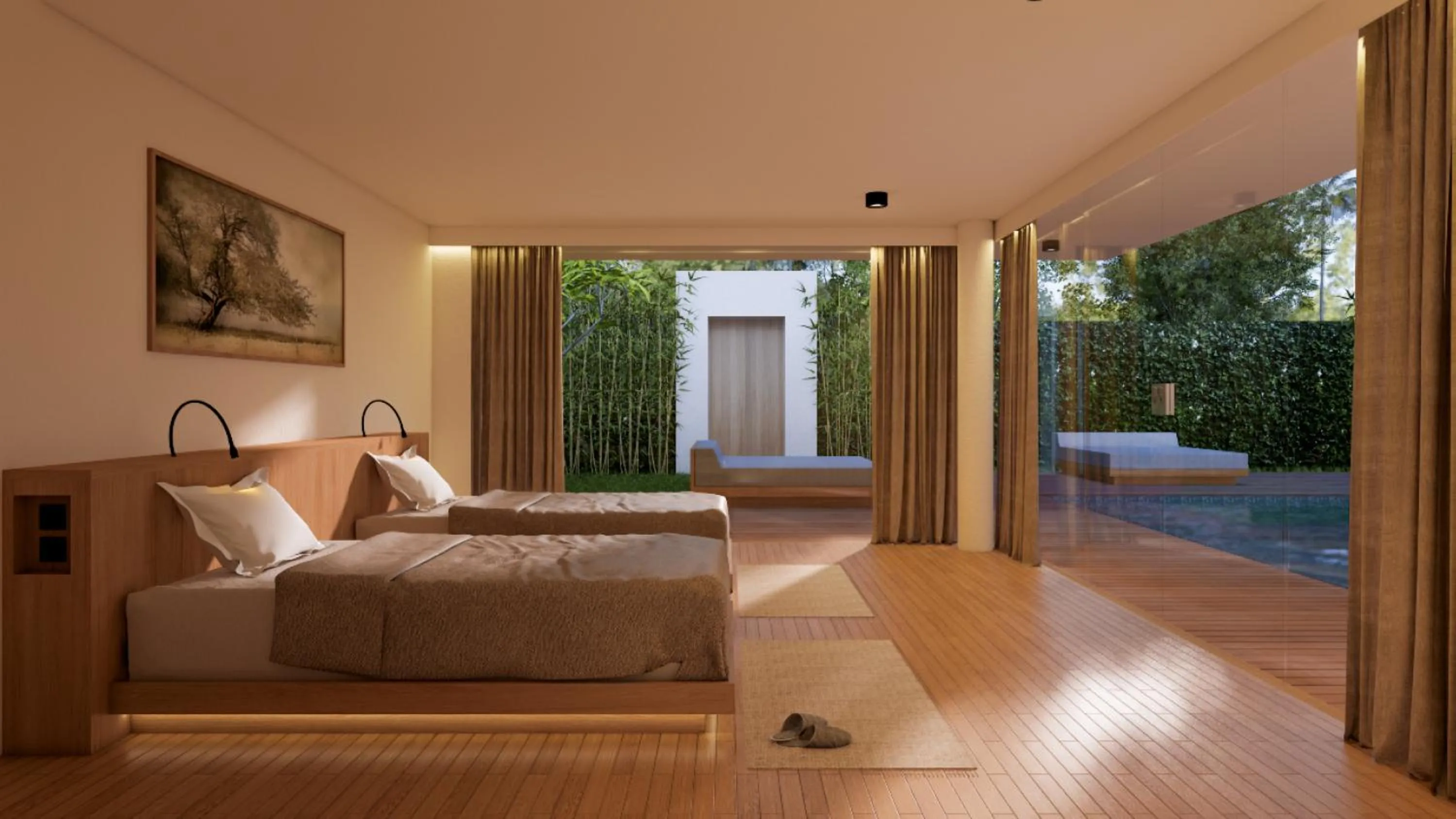 Bedroom in Bvilla Spa