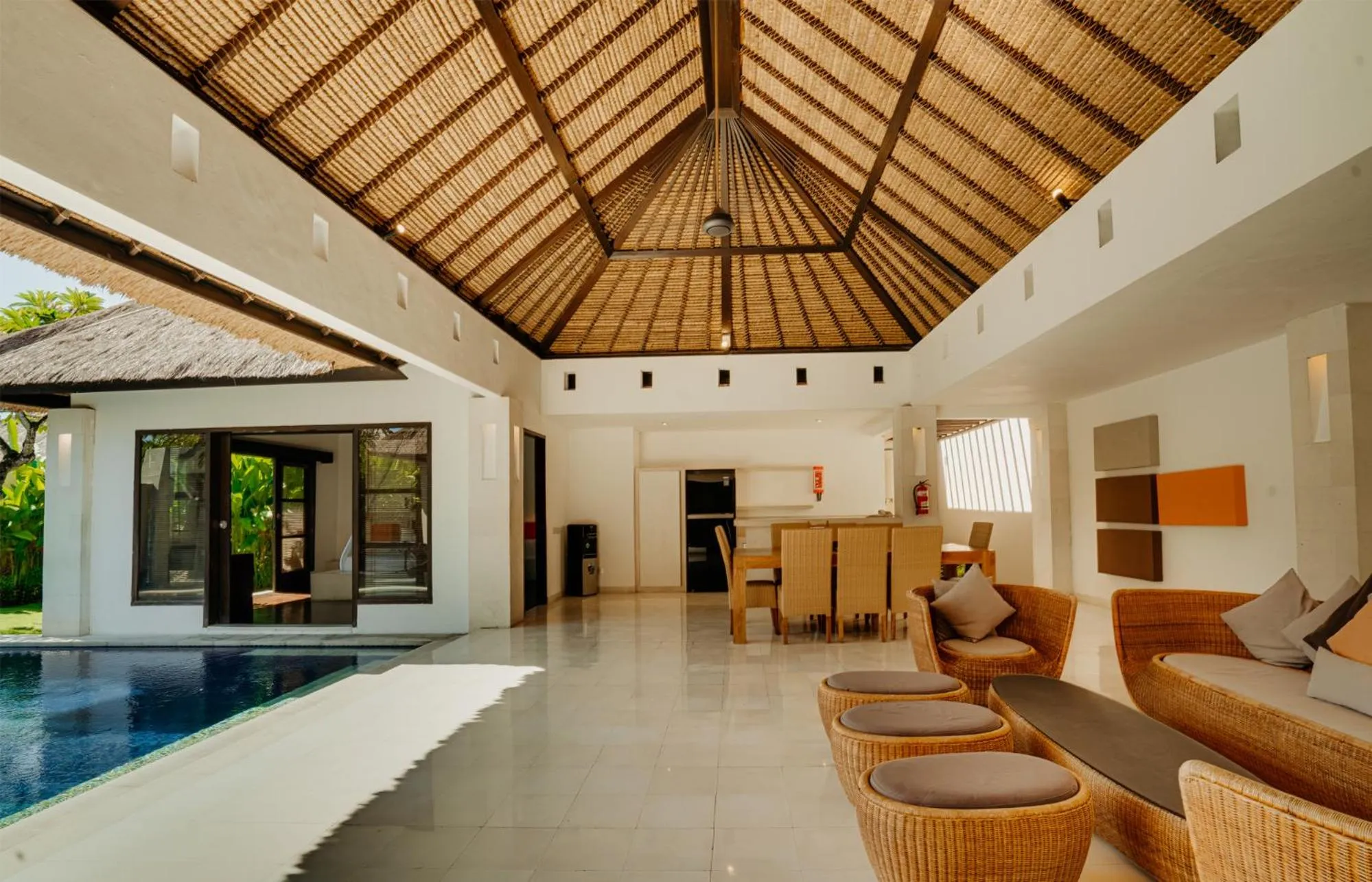 Living room in Bvilla Spa
