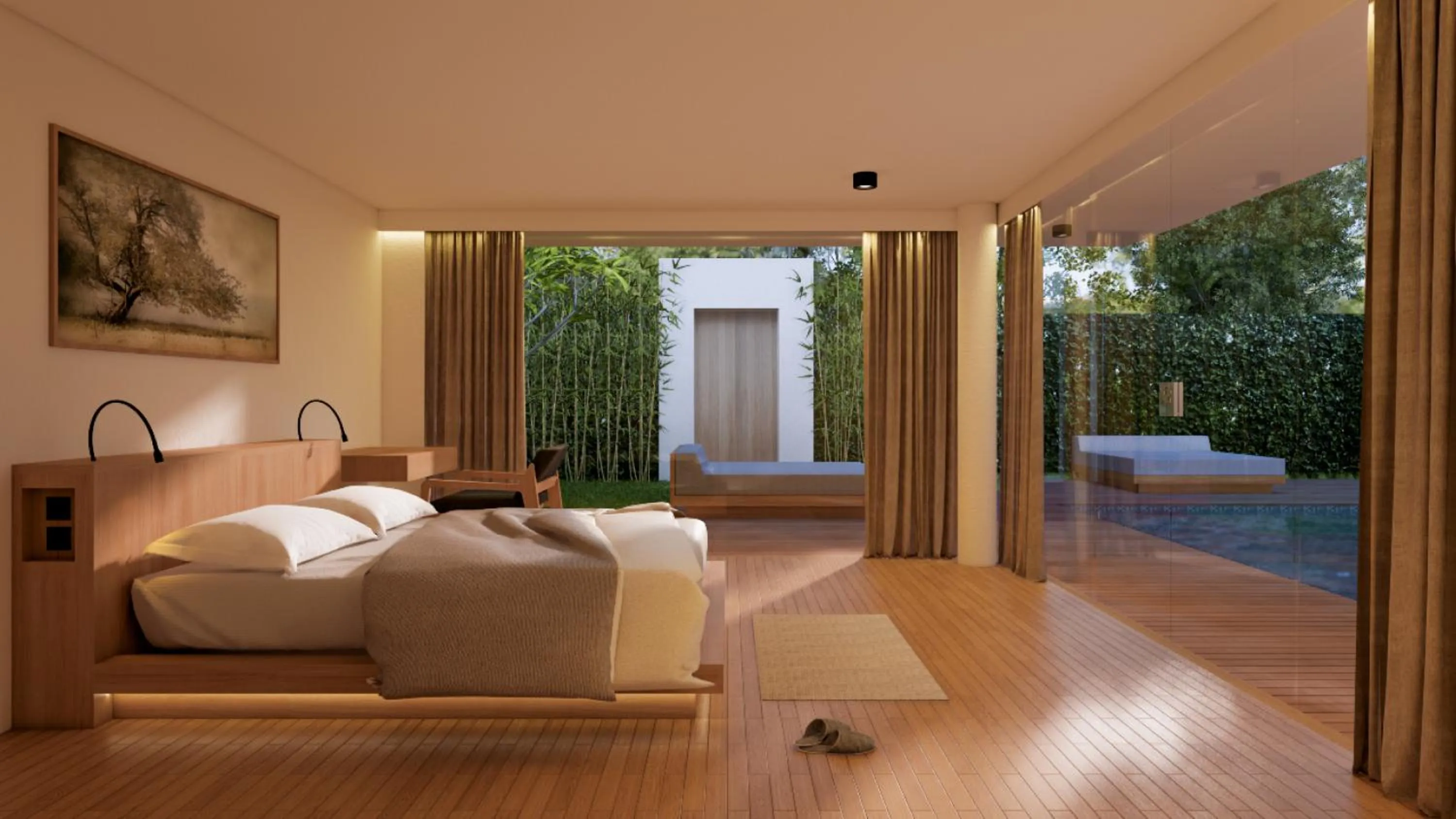 Bedroom in Bvilla Spa