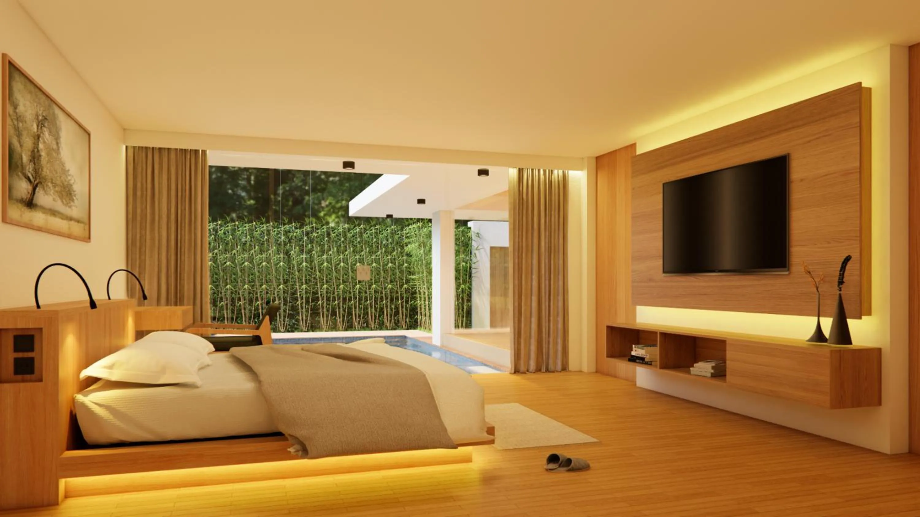 Bedroom in Bvilla Spa