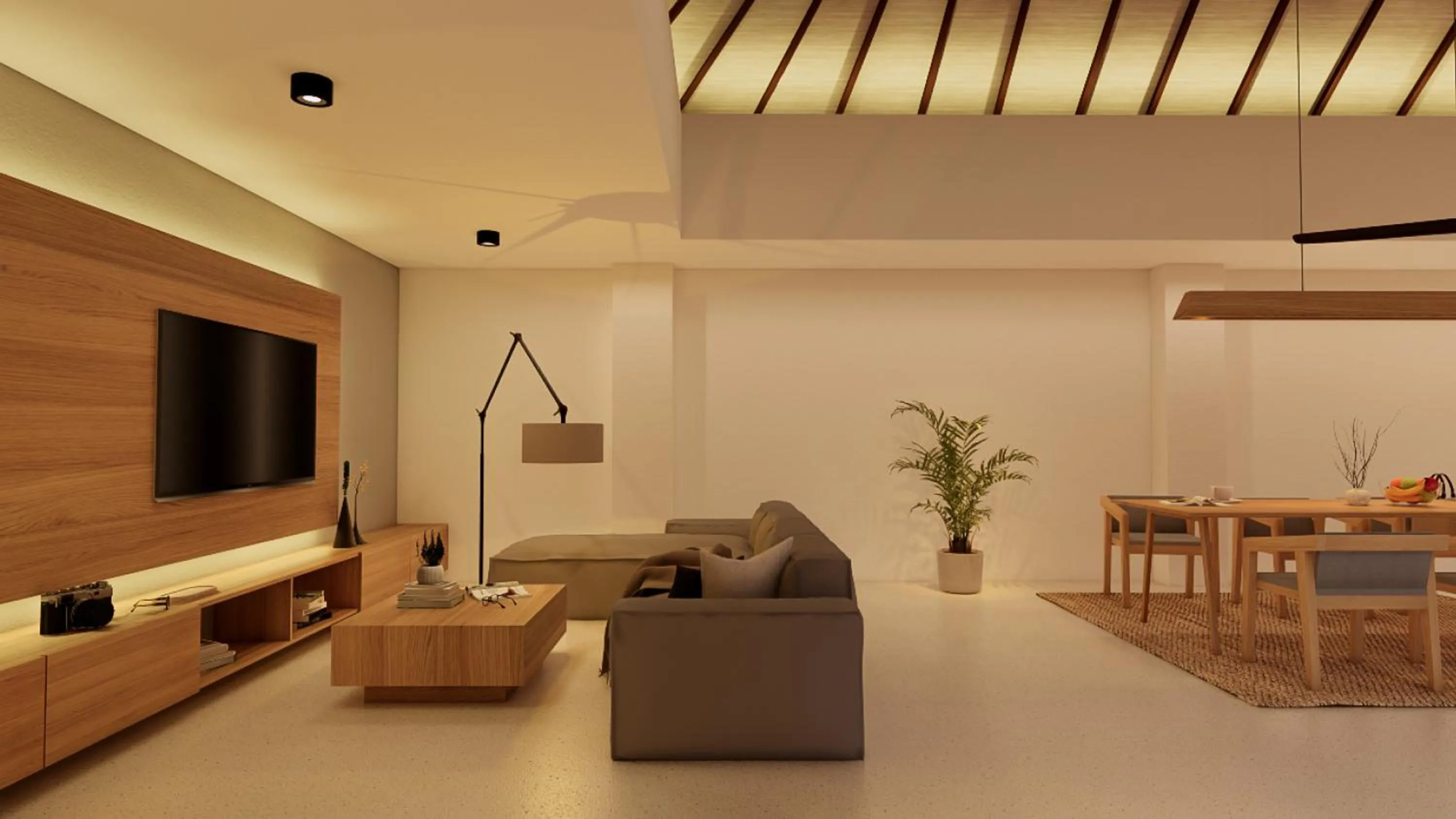 Living room in Bvilla Spa