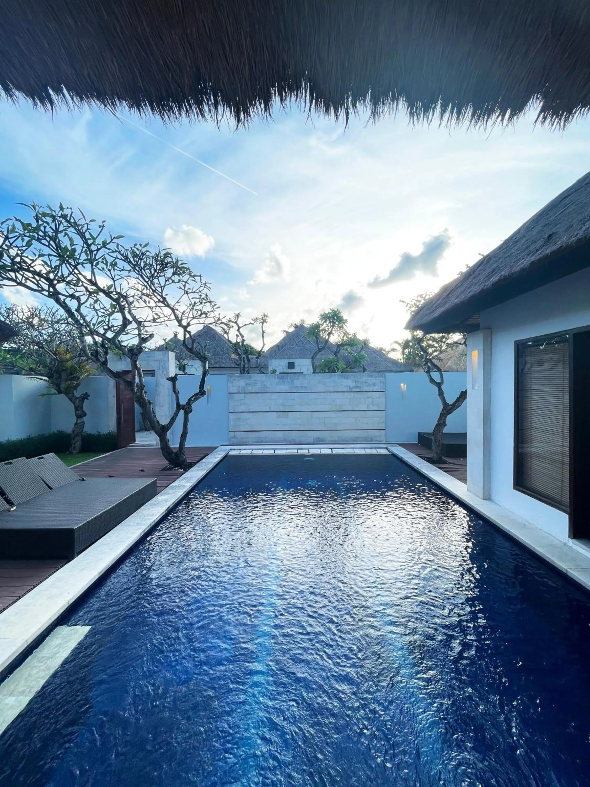 Swimming pool in Bvilla Spa