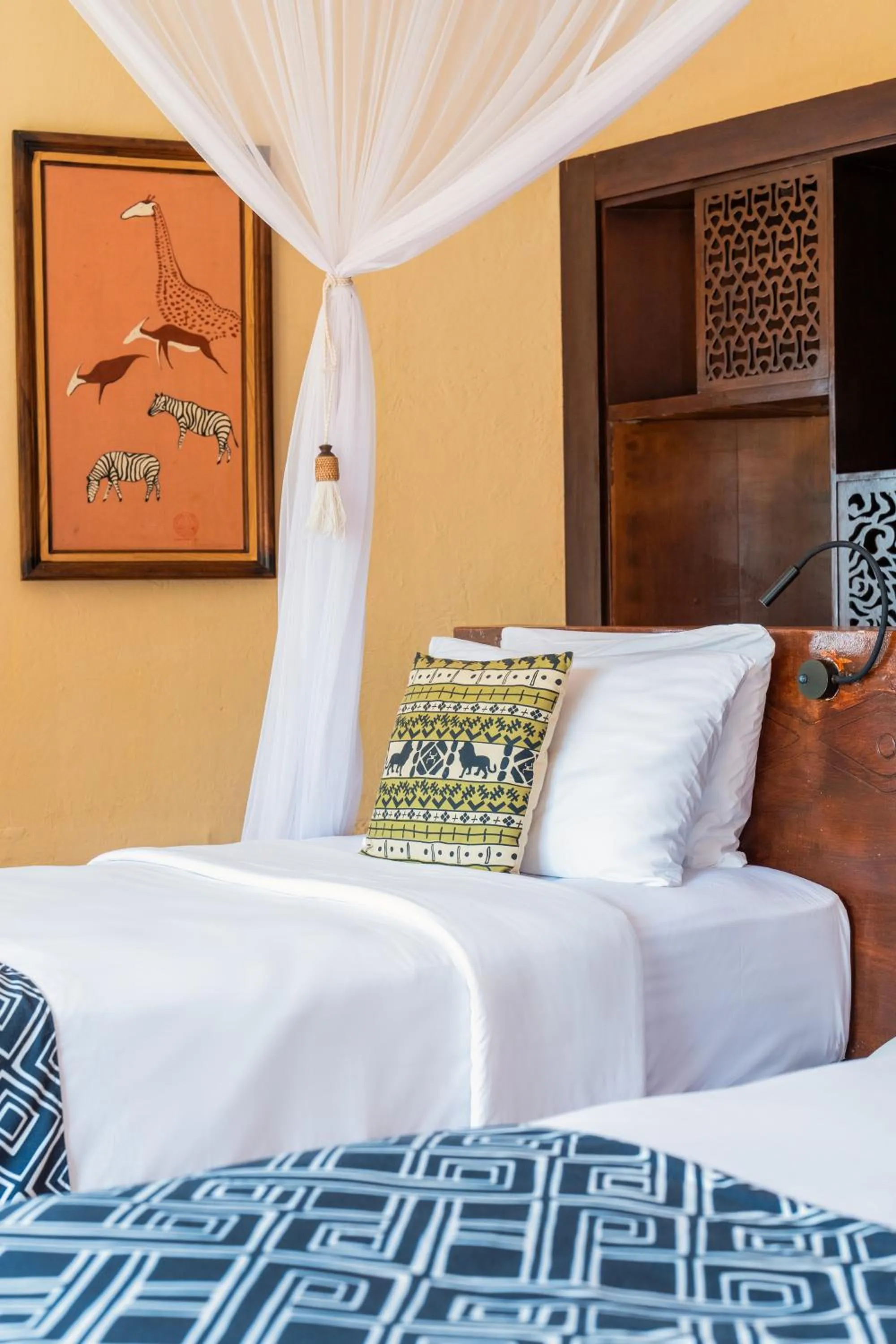 Bedroom, Bed in Mara River Safari Lodge Bali