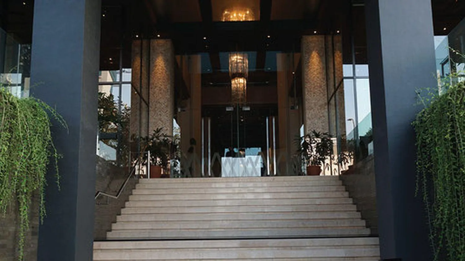 Facade/entrance in Akmani Hotel Jakarta