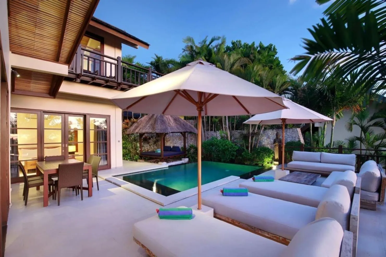 Garden view in Karma Kandara