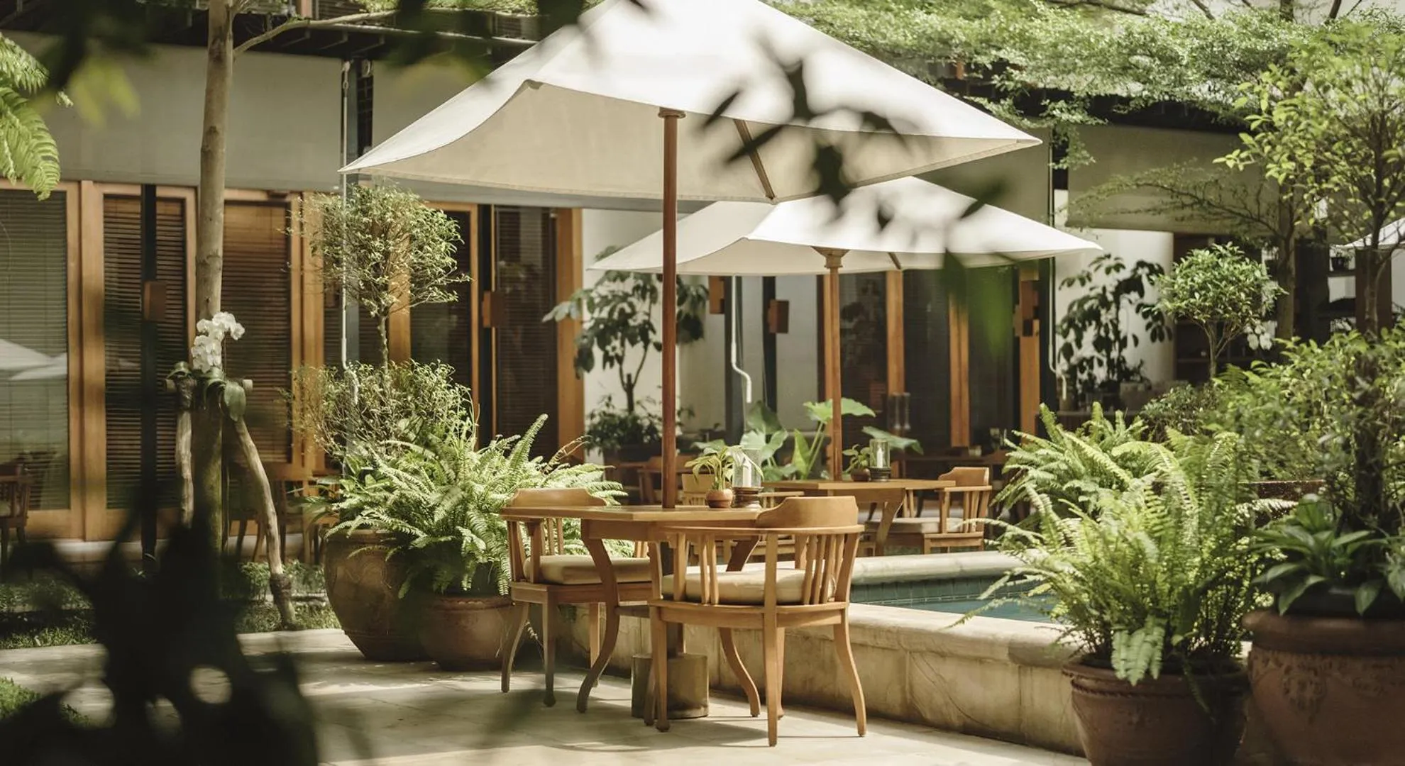 Garden in The Dharmawangsa Jakarta