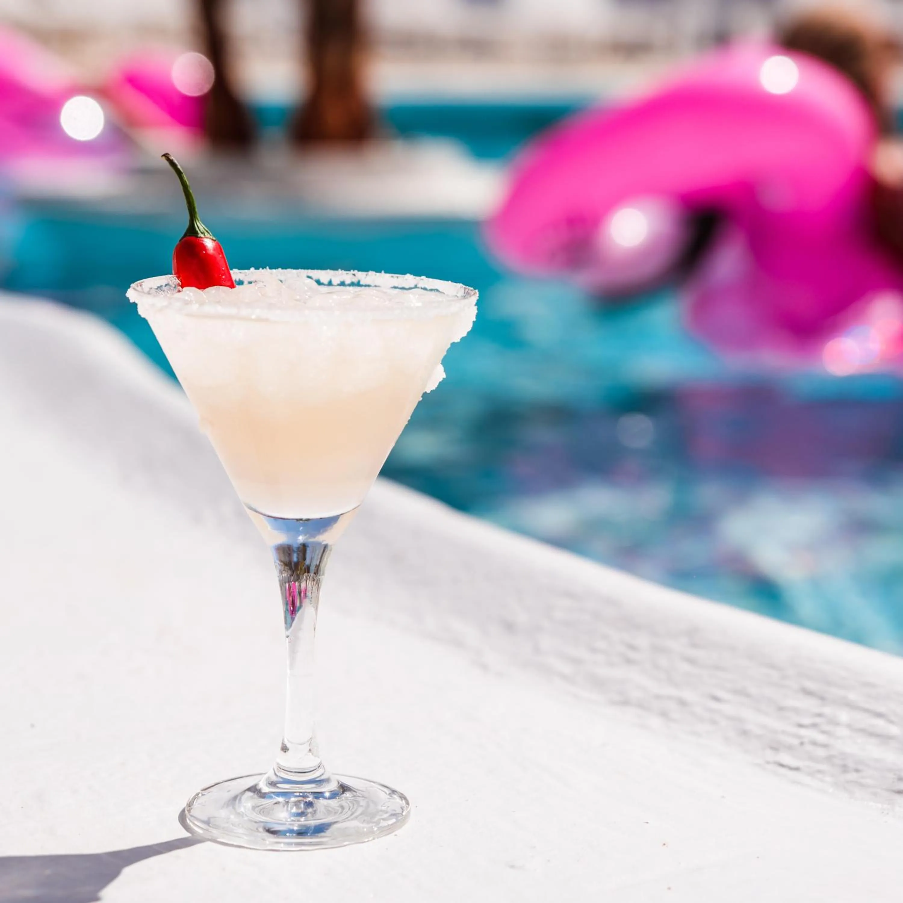 Alcoholic drinks in Beach Star Adults Only Party Hotel Ibiza