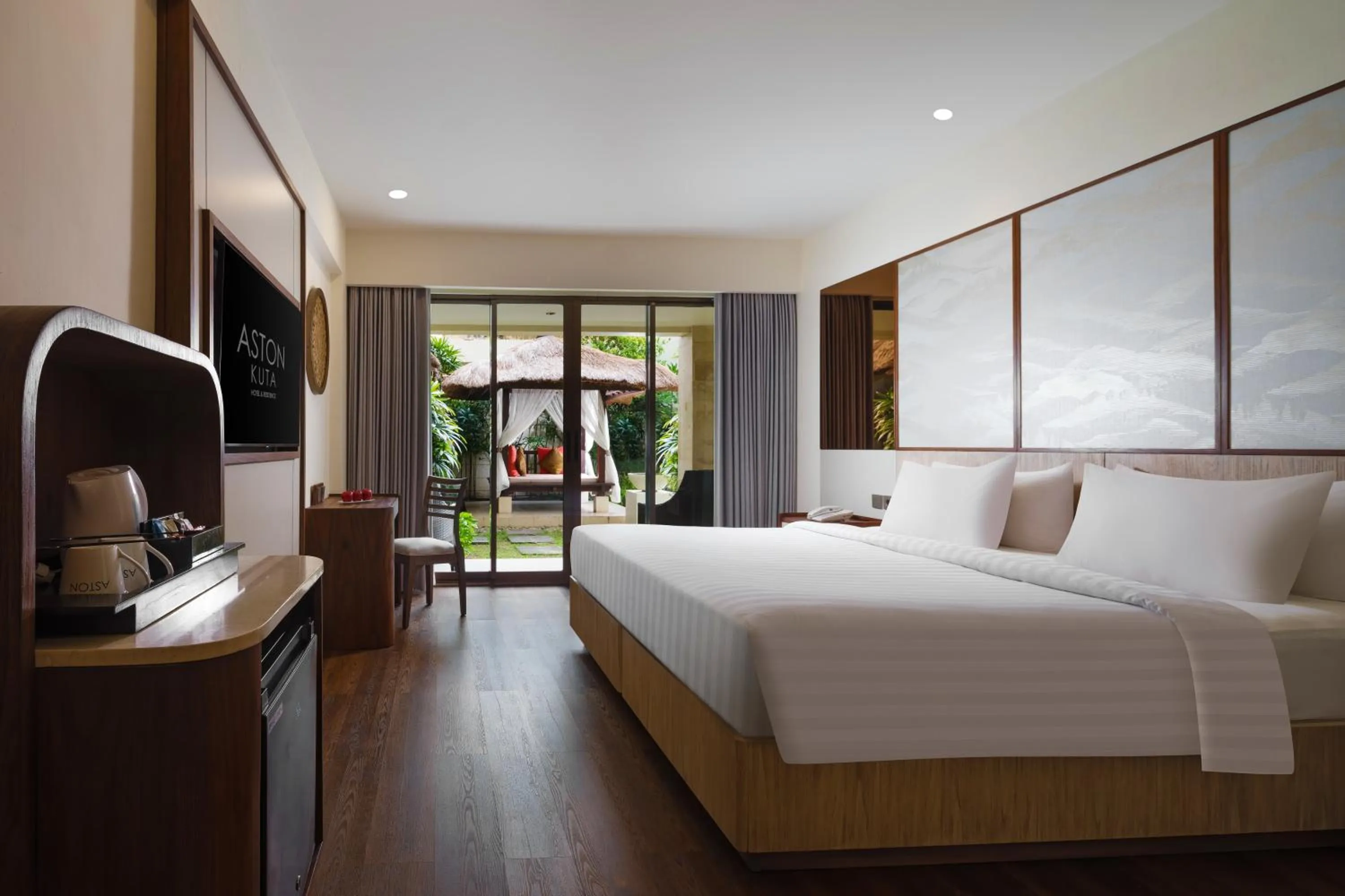 Bed in Aston Kuta Hotel and Residence