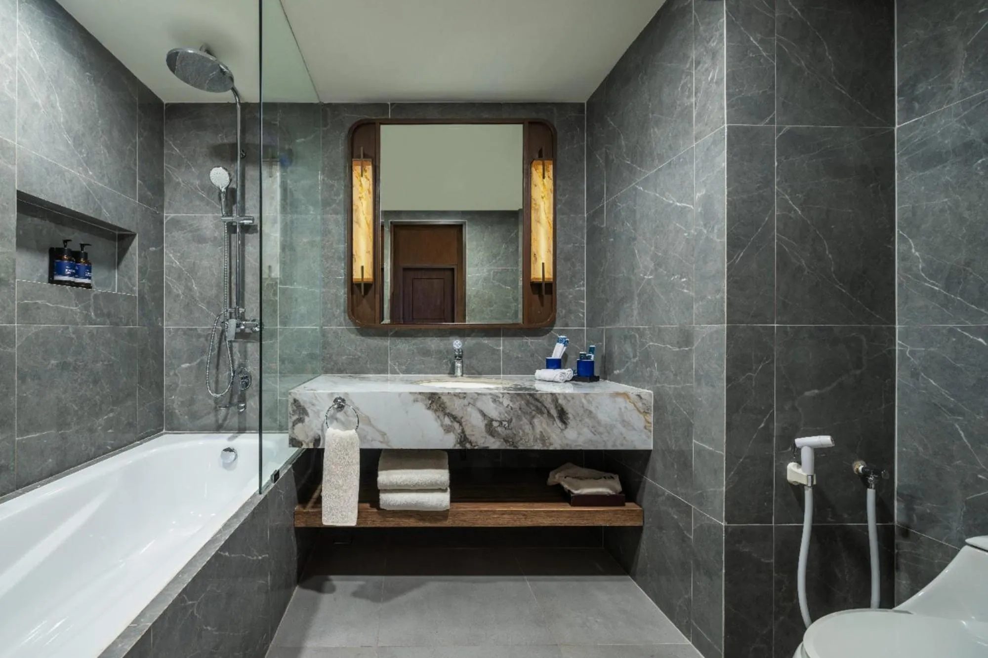 Bathroom in Aston Kuta Hotel and Residence