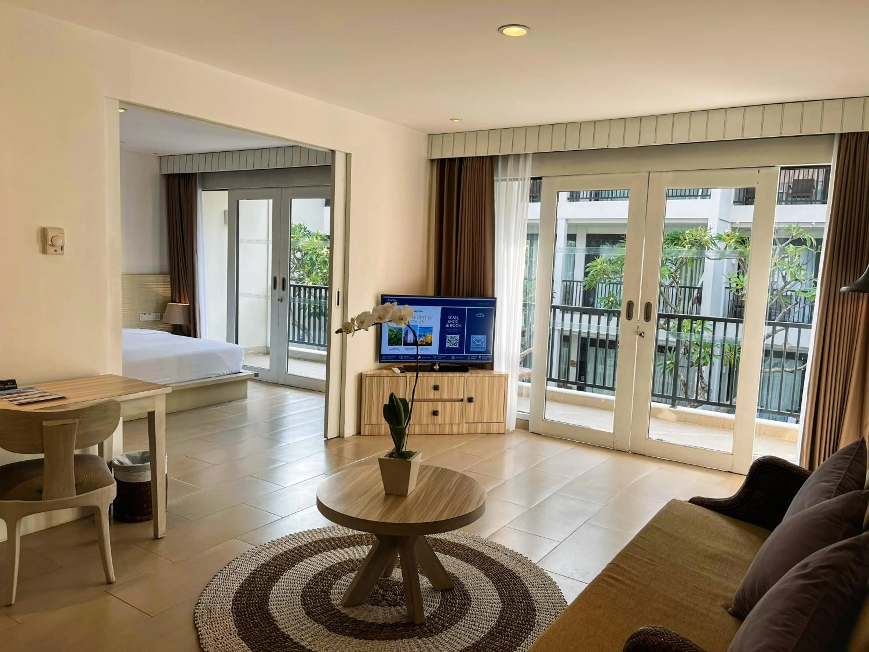 Living room in Away Bali Legian Camakila