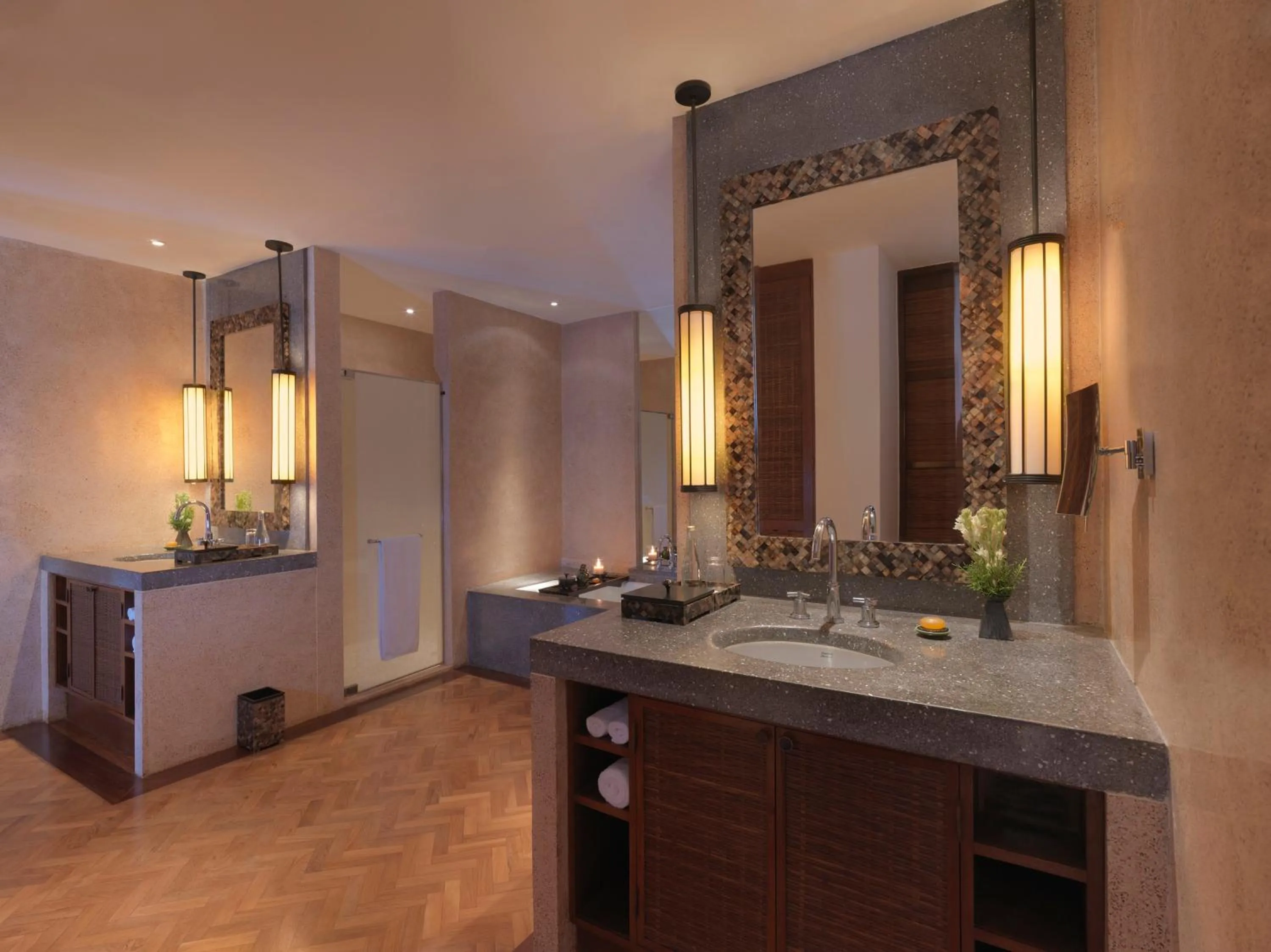 Bathroom in The Legian Seminyak, Bali