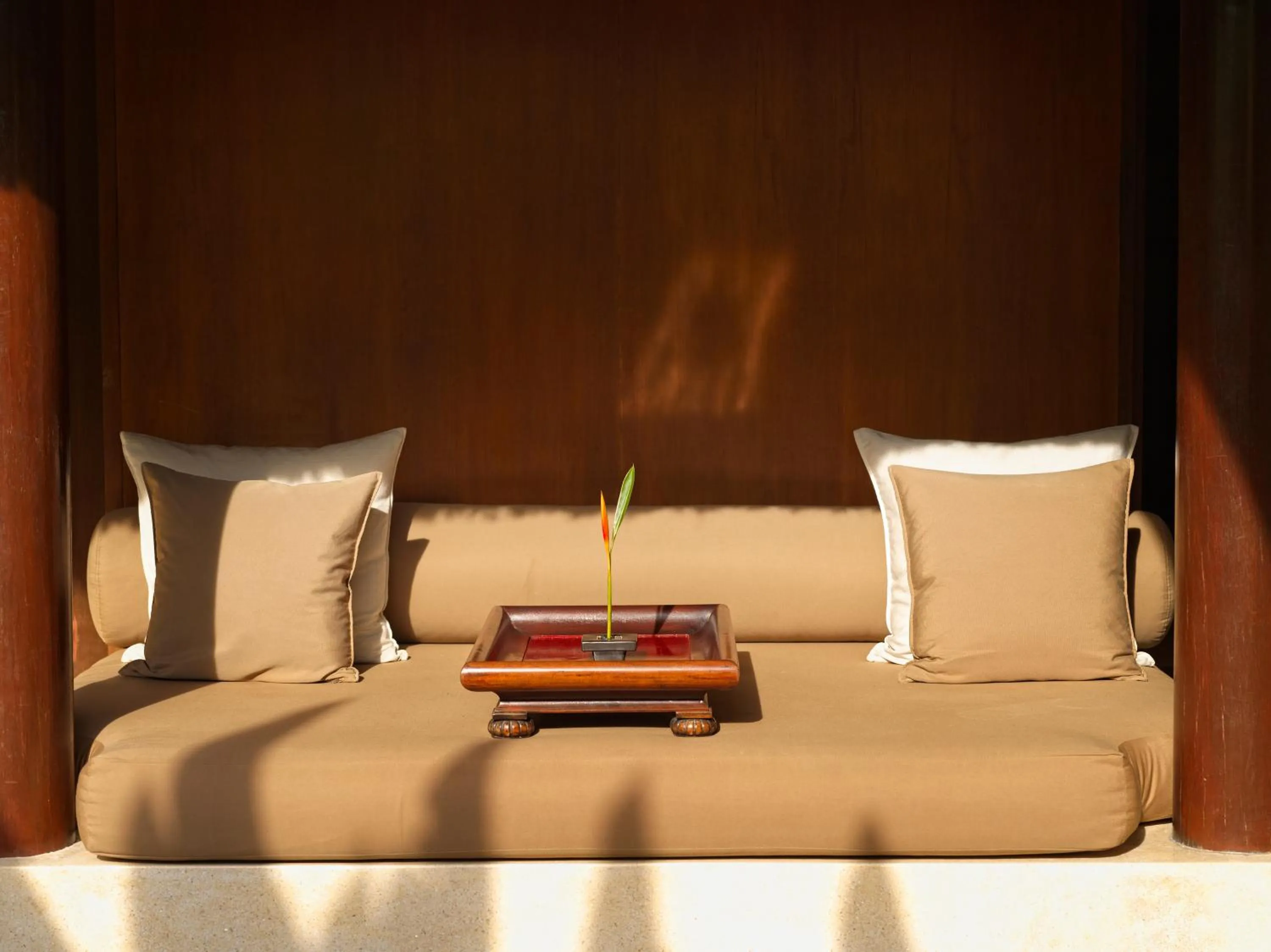 Seating area in The Legian Seminyak, Bali