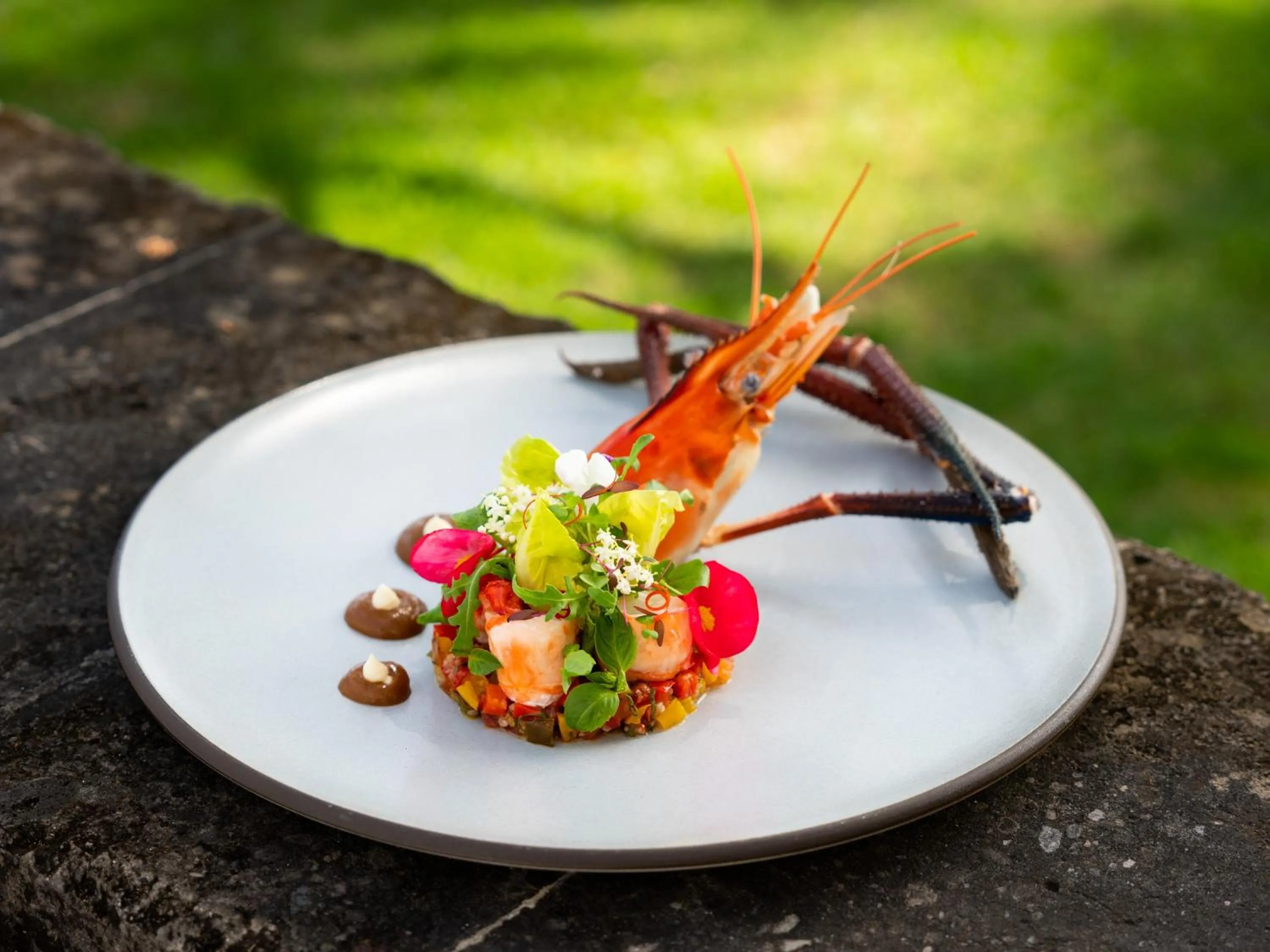 Food close-up in The Legian Seminyak, Bali