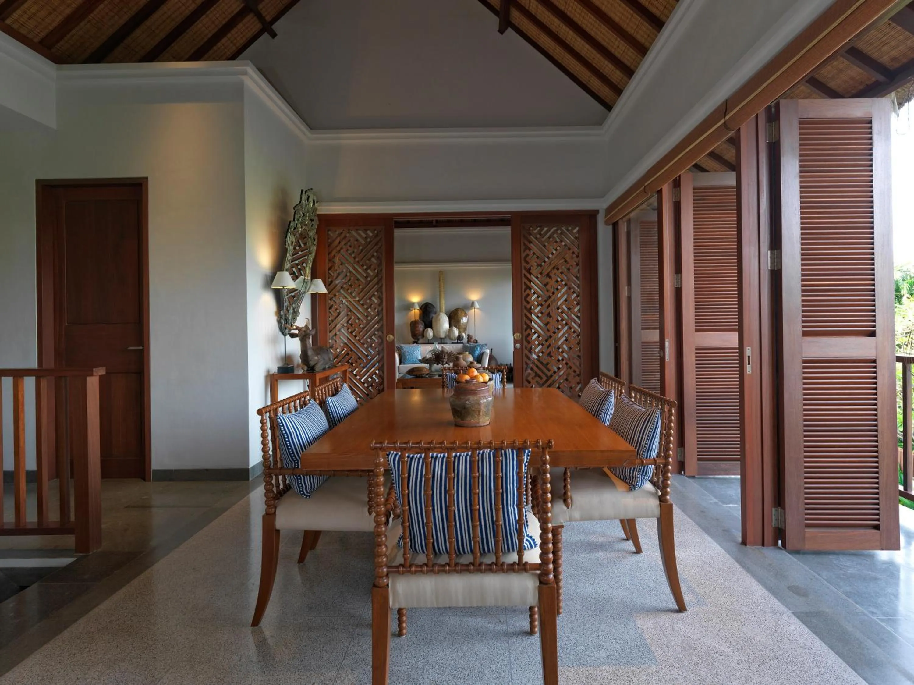 Dining area in The Legian Seminyak, Bali