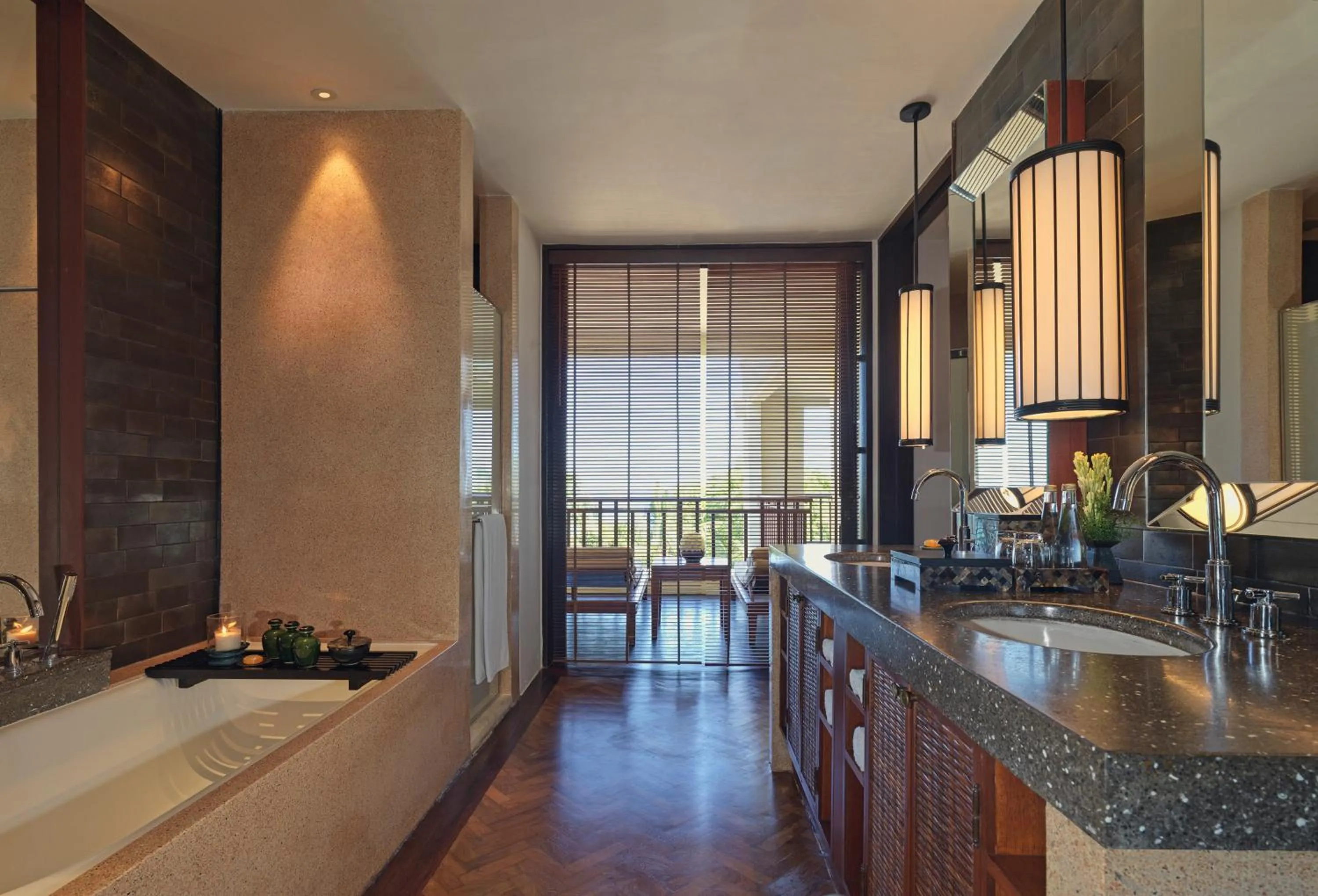 Shower in The Legian Seminyak, Bali