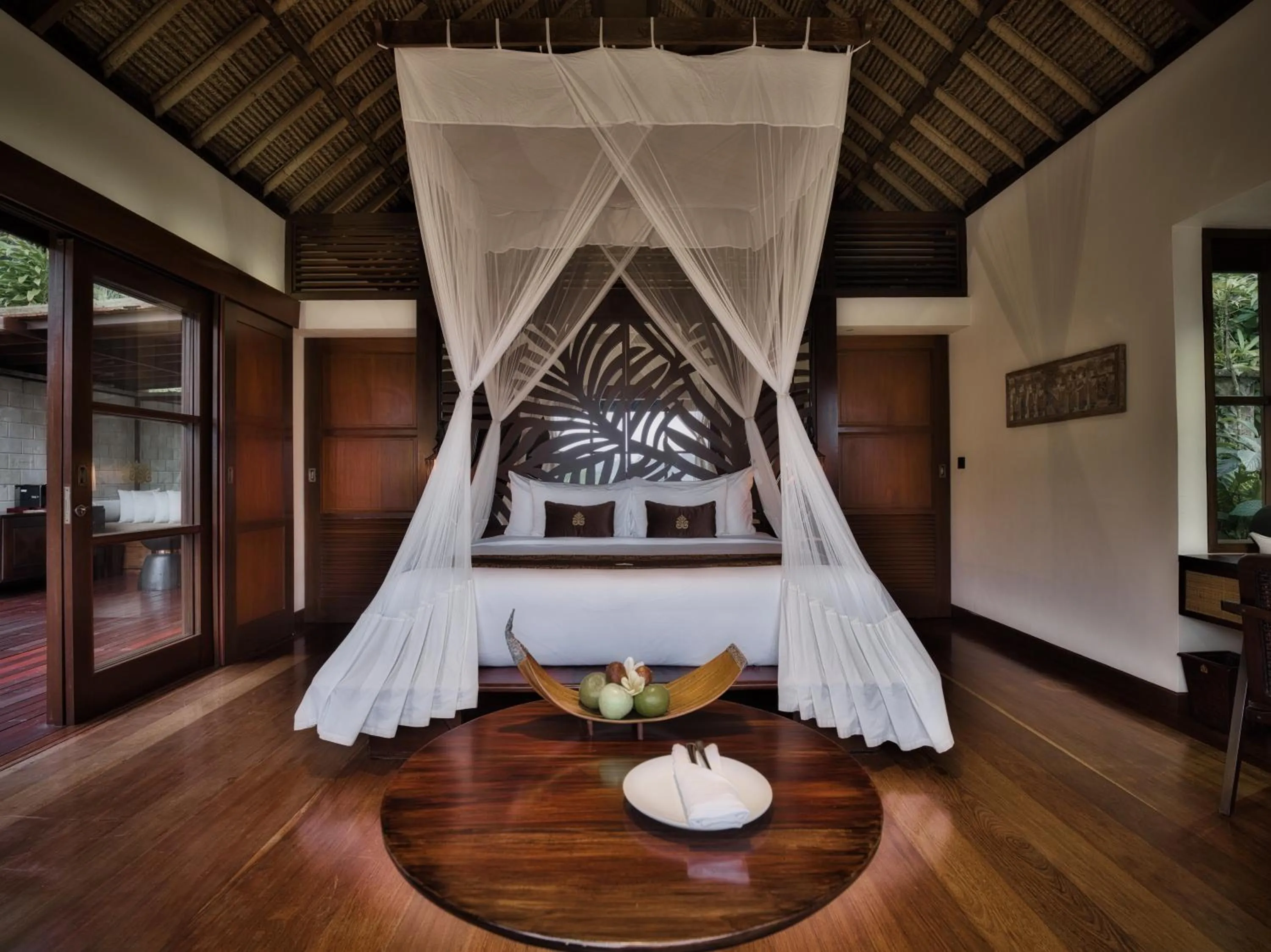 Bedroom, Bed in Hanging Gardens of Bali