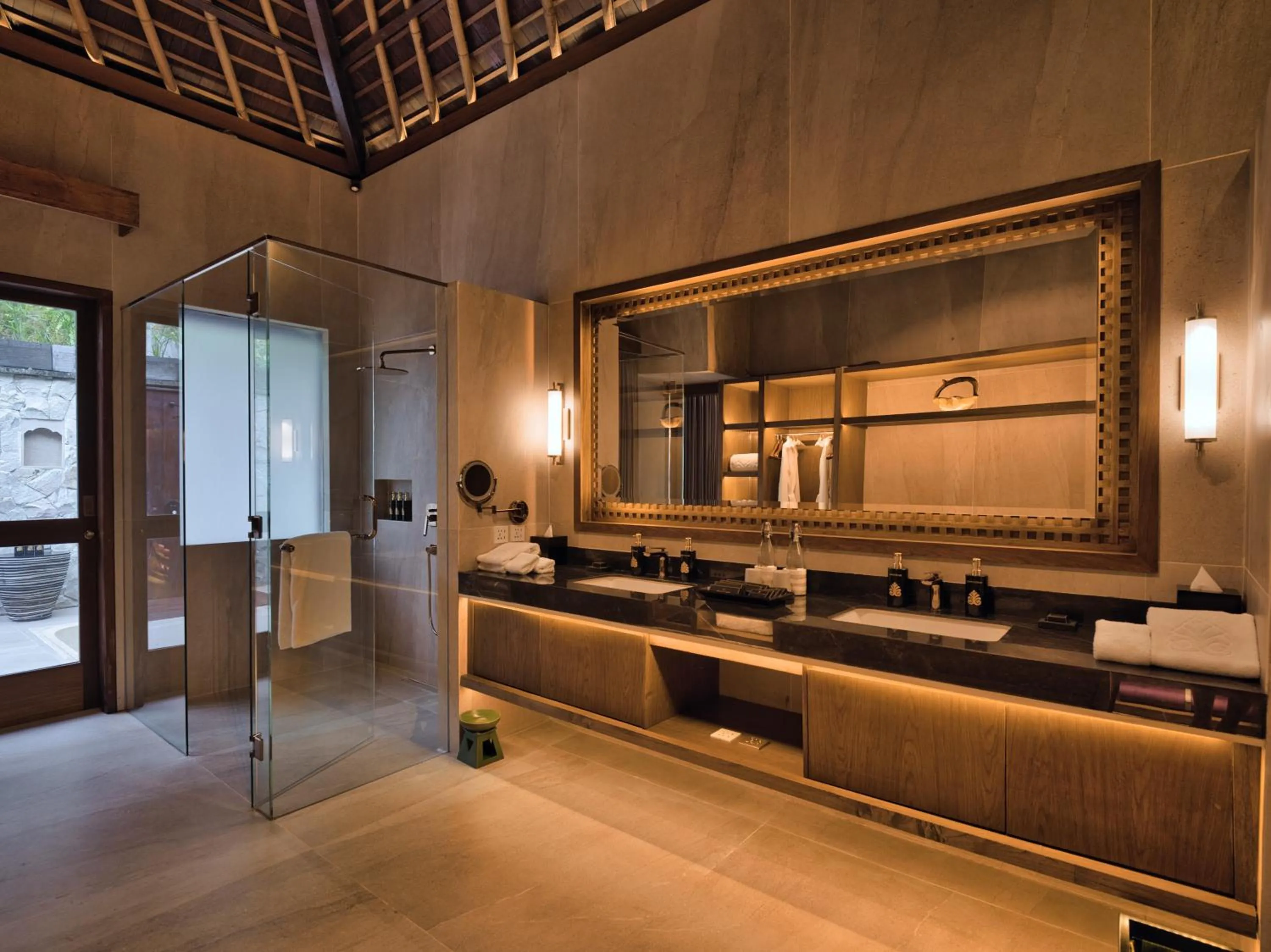 Bathroom in Hanging Gardens of Bali