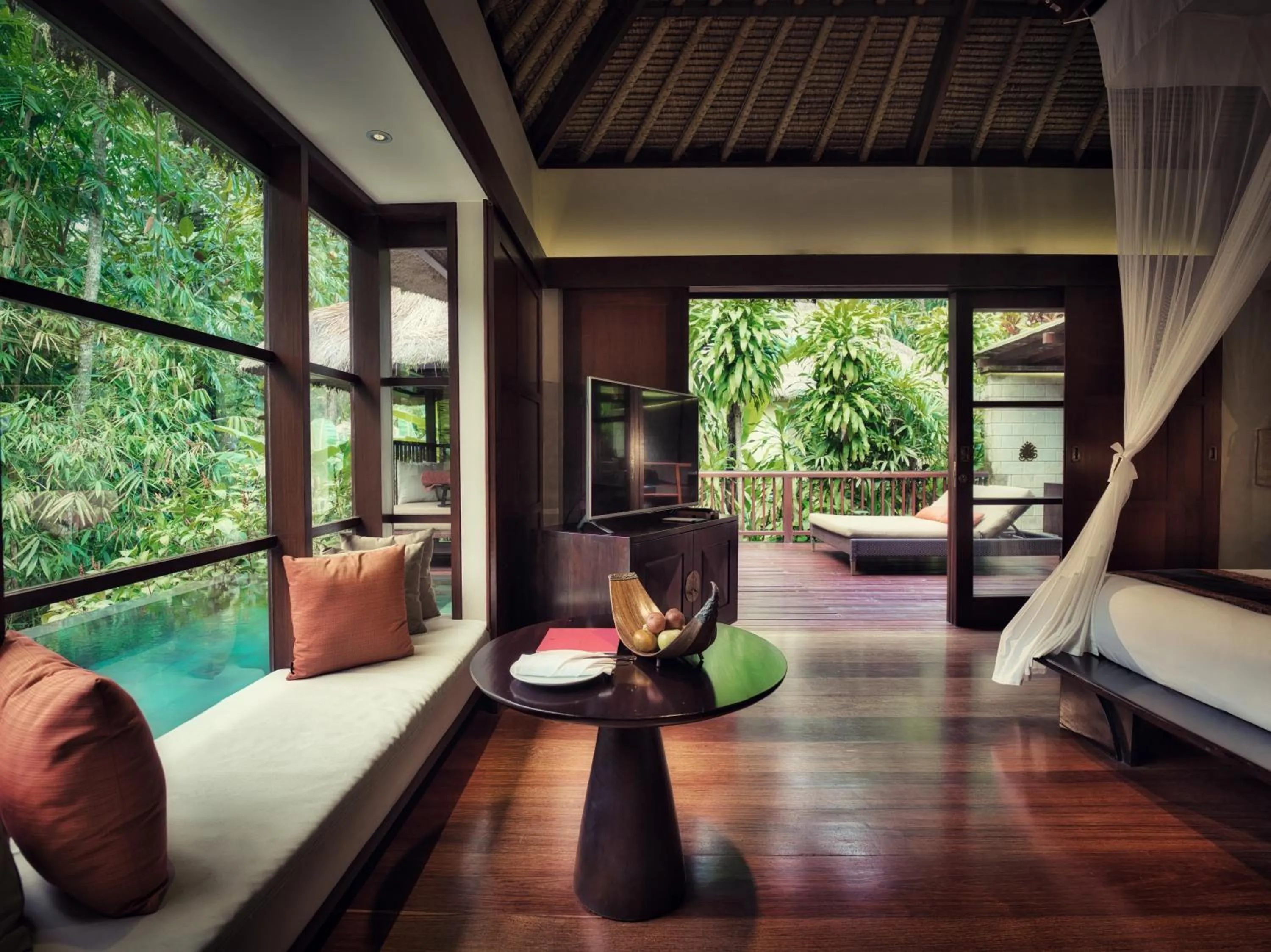 Bedroom in Hanging Gardens of Bali