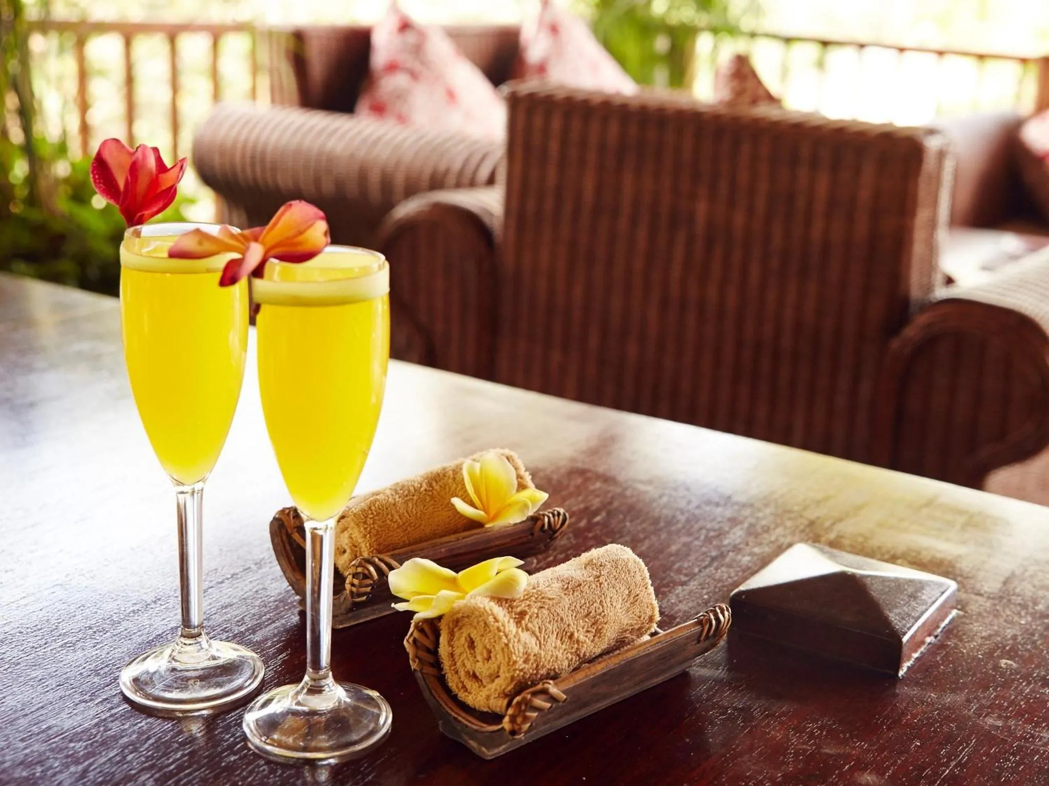 Non alcoholic drinks in Hanging Gardens of Bali