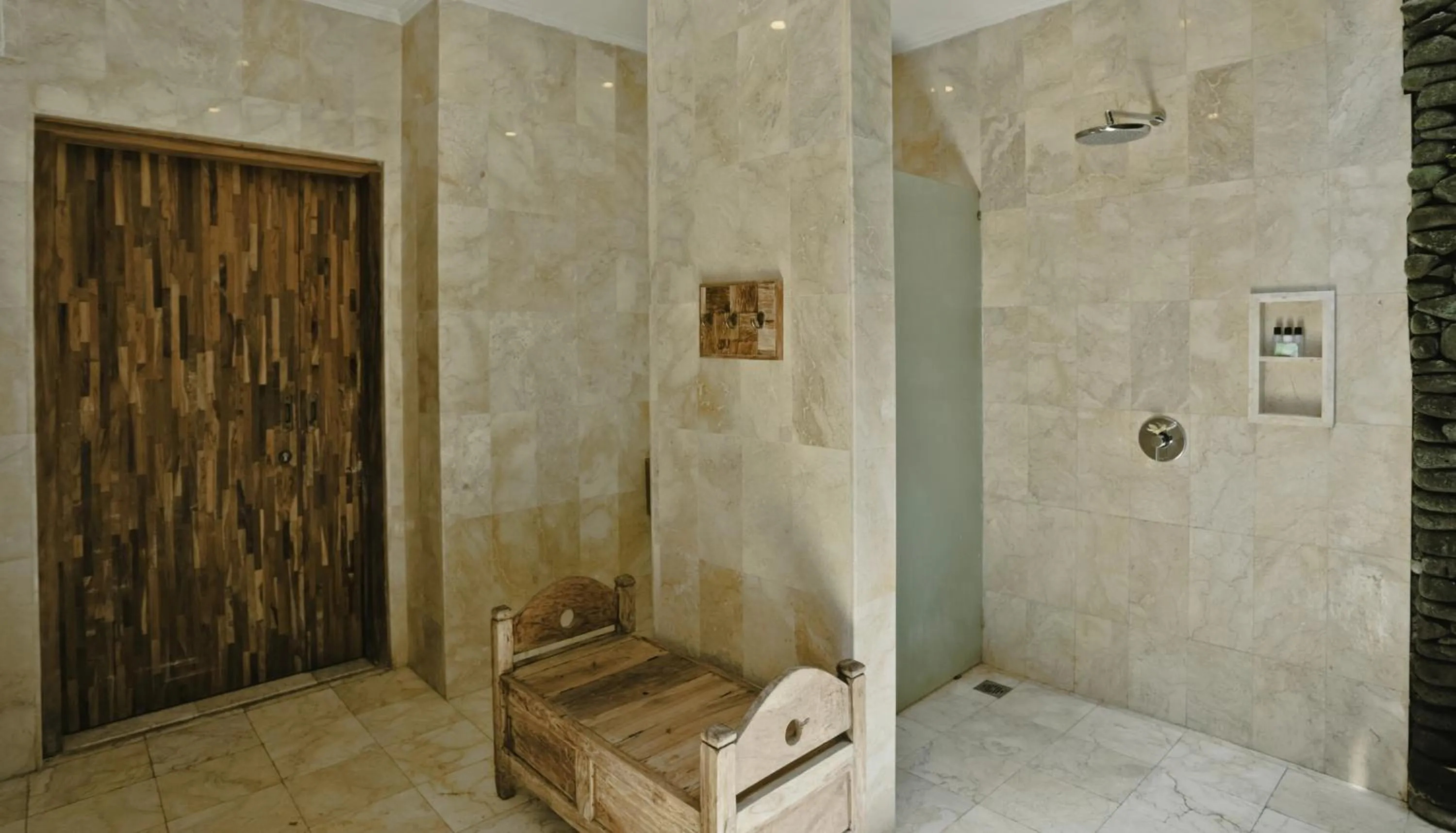 Shower in Sri Ratih Cottages, CHSE Certified