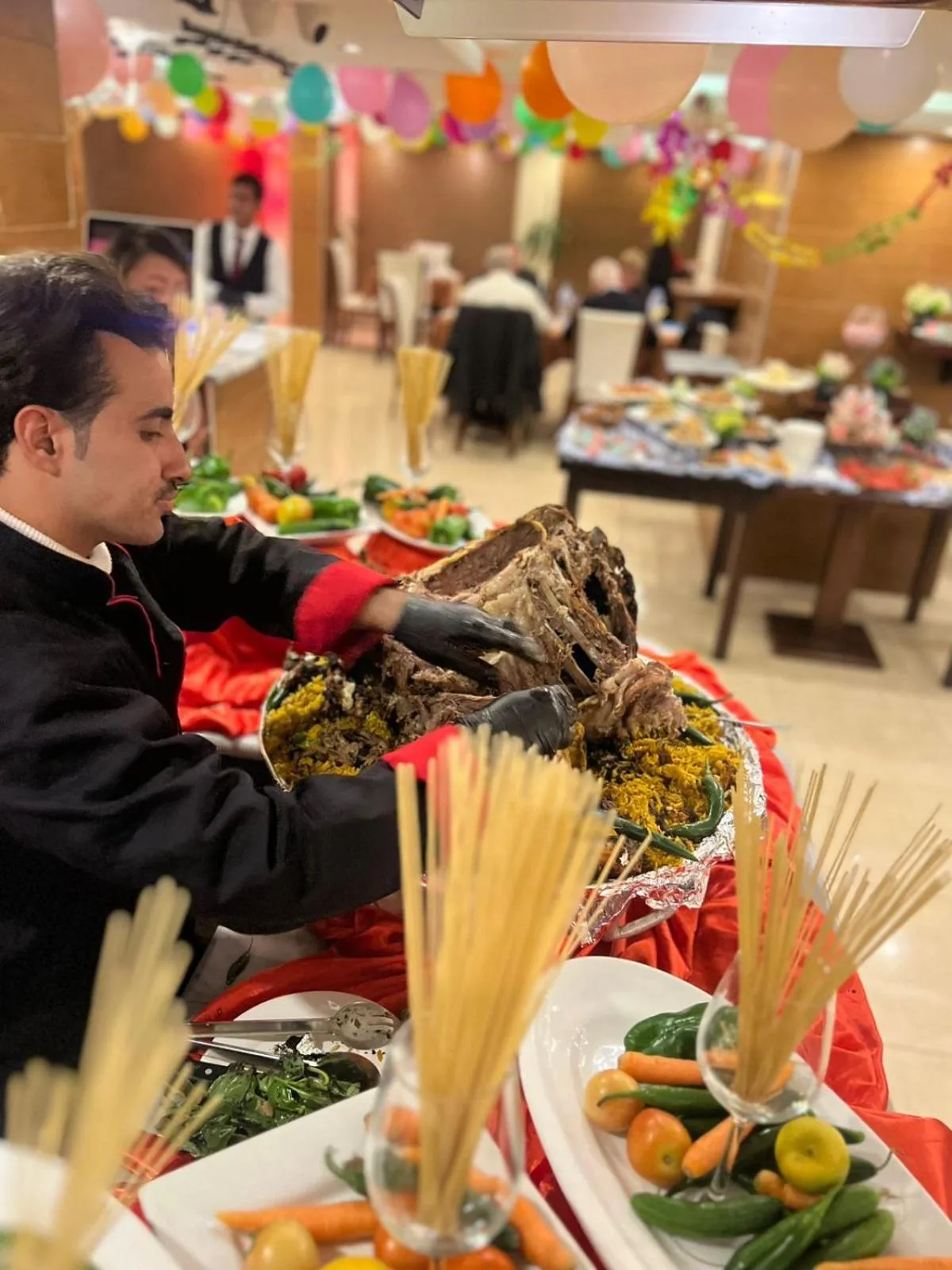 Restaurant/places to eat in P Quattro Relax Hotel