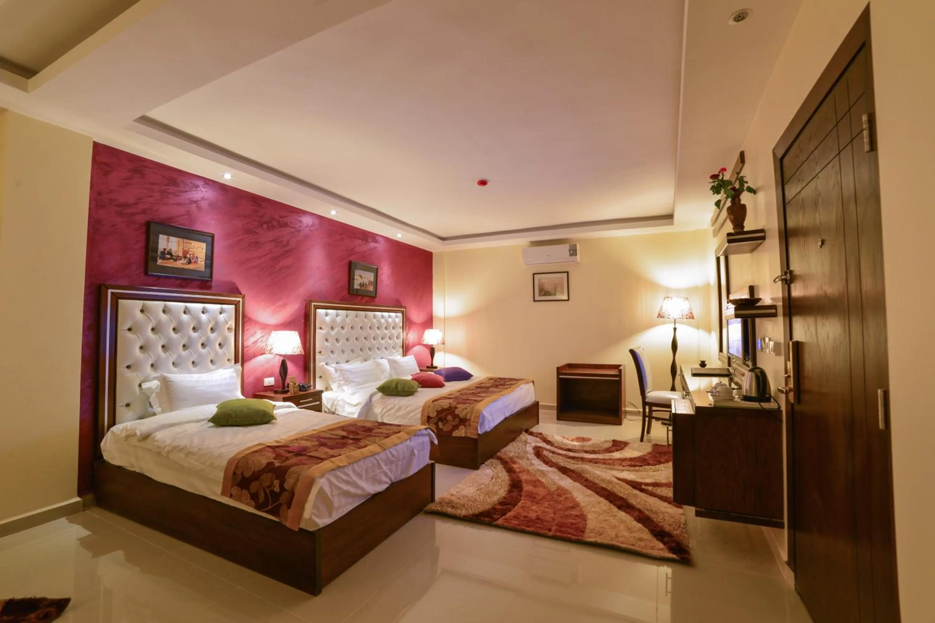 Photo of the whole room, Bed in P Quattro Relax Hotel