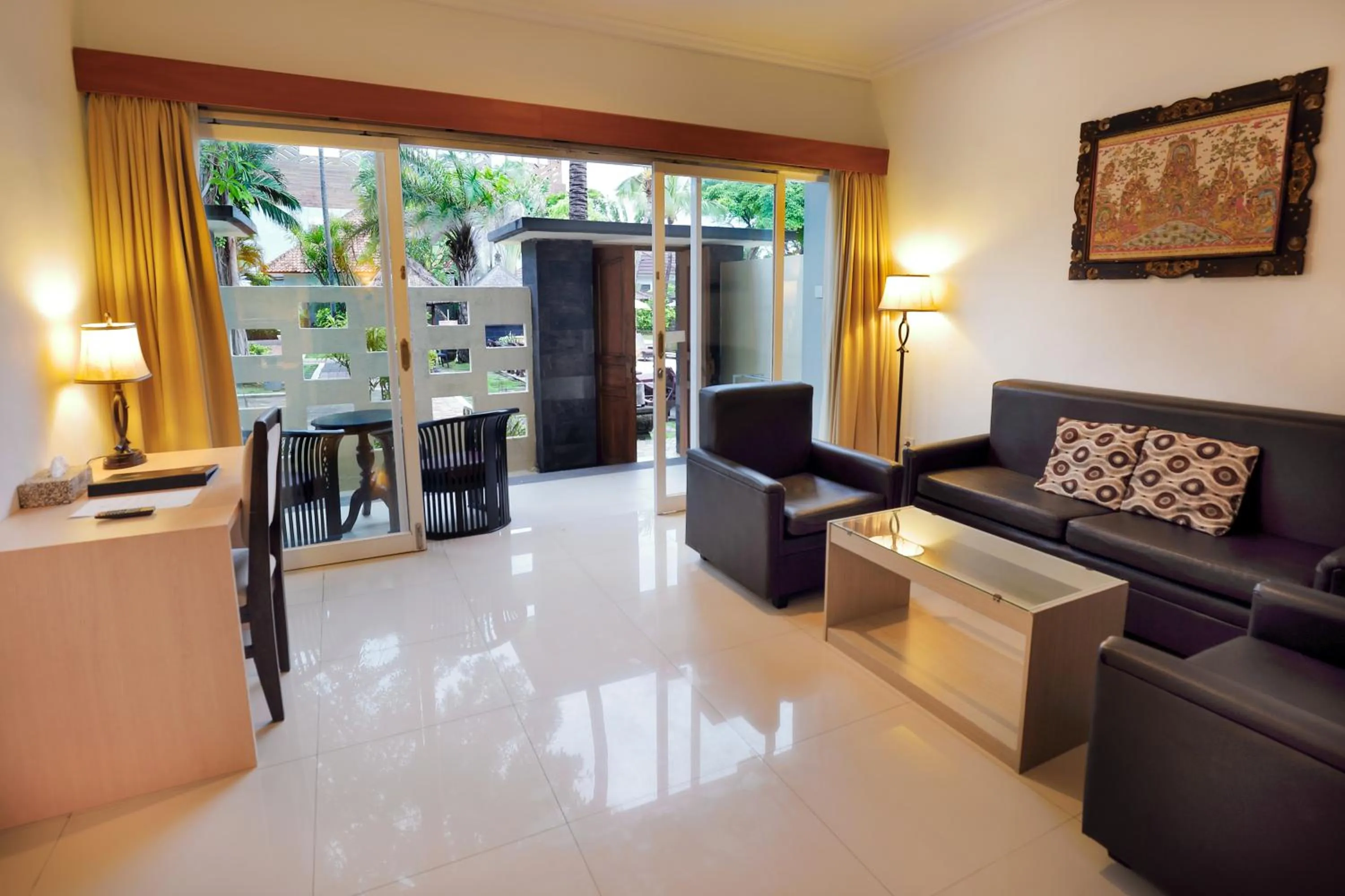 Balcony/Terrace in Puri Saron Hotel Seminyak