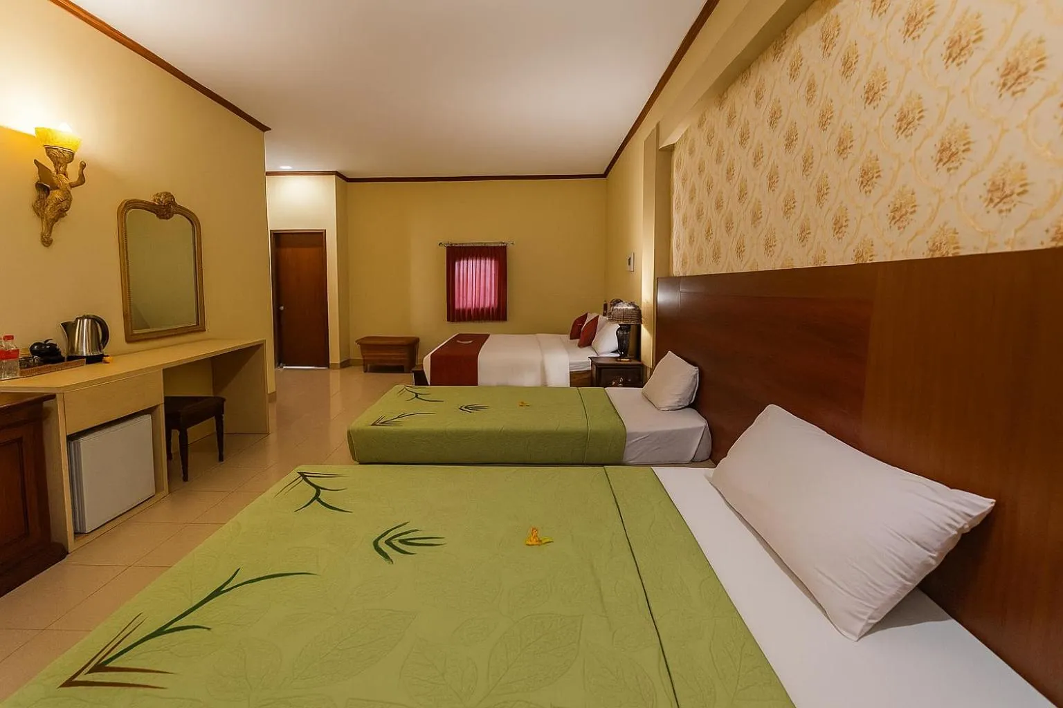 Bedroom, Bed in Puri Saron Hotel Madangan - Gianyar