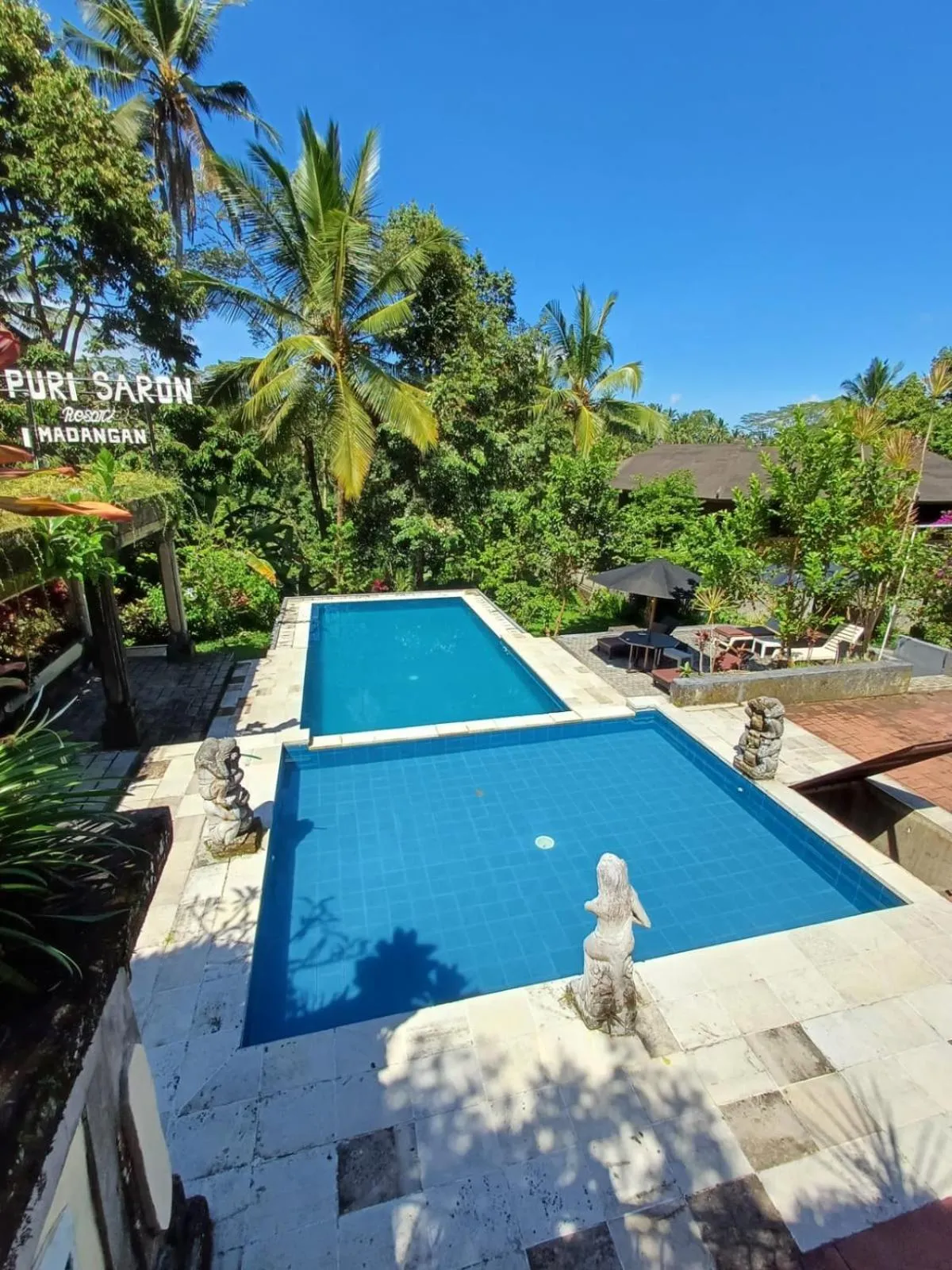 Natural landscape in Puri Saron Hotel Madangan - Gianyar