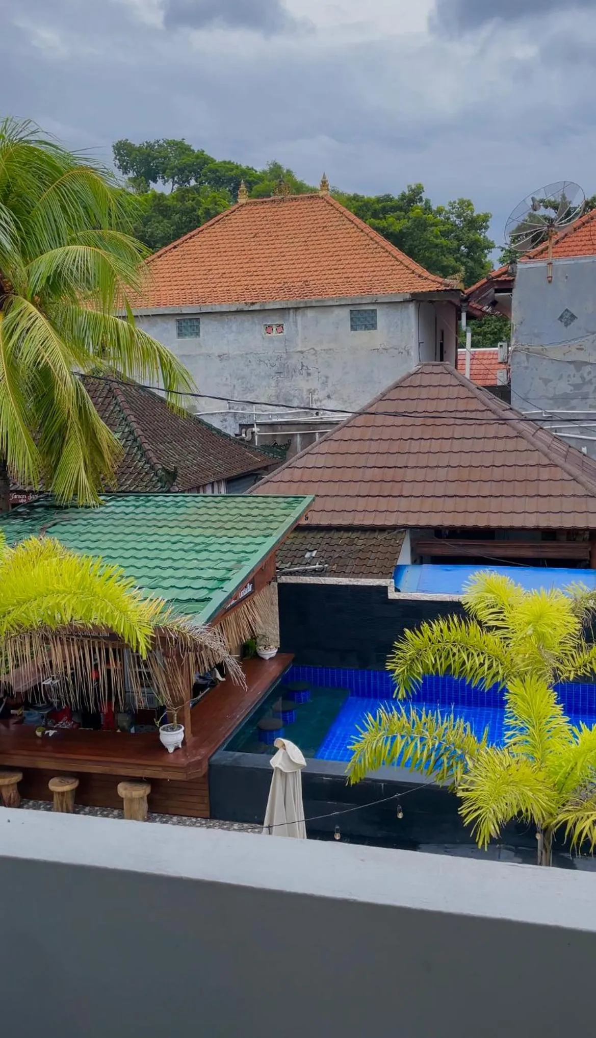 Swimming pool in Absolute Scuba Bali Dive Resort